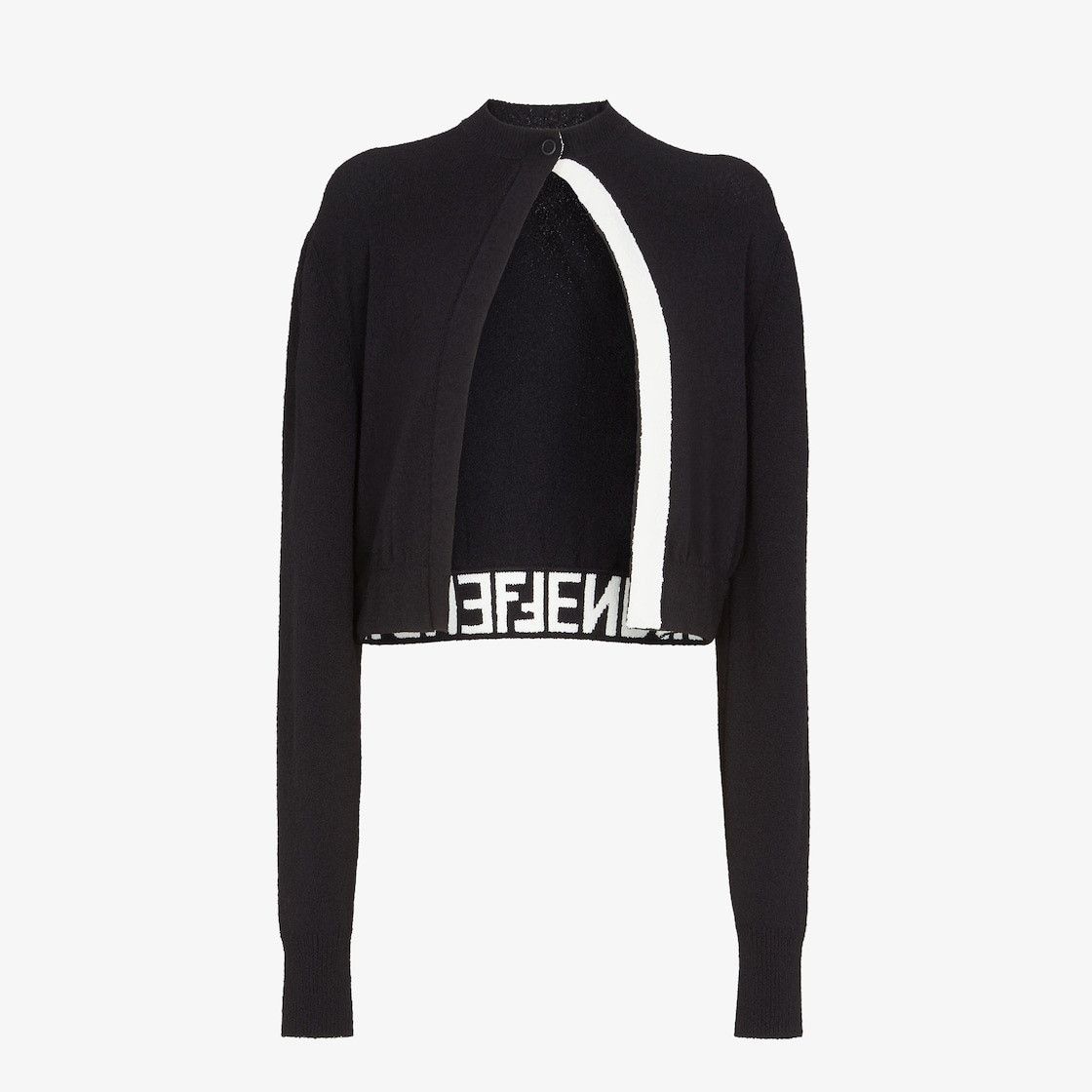 o1s1wg110425 Cardigan in Black
