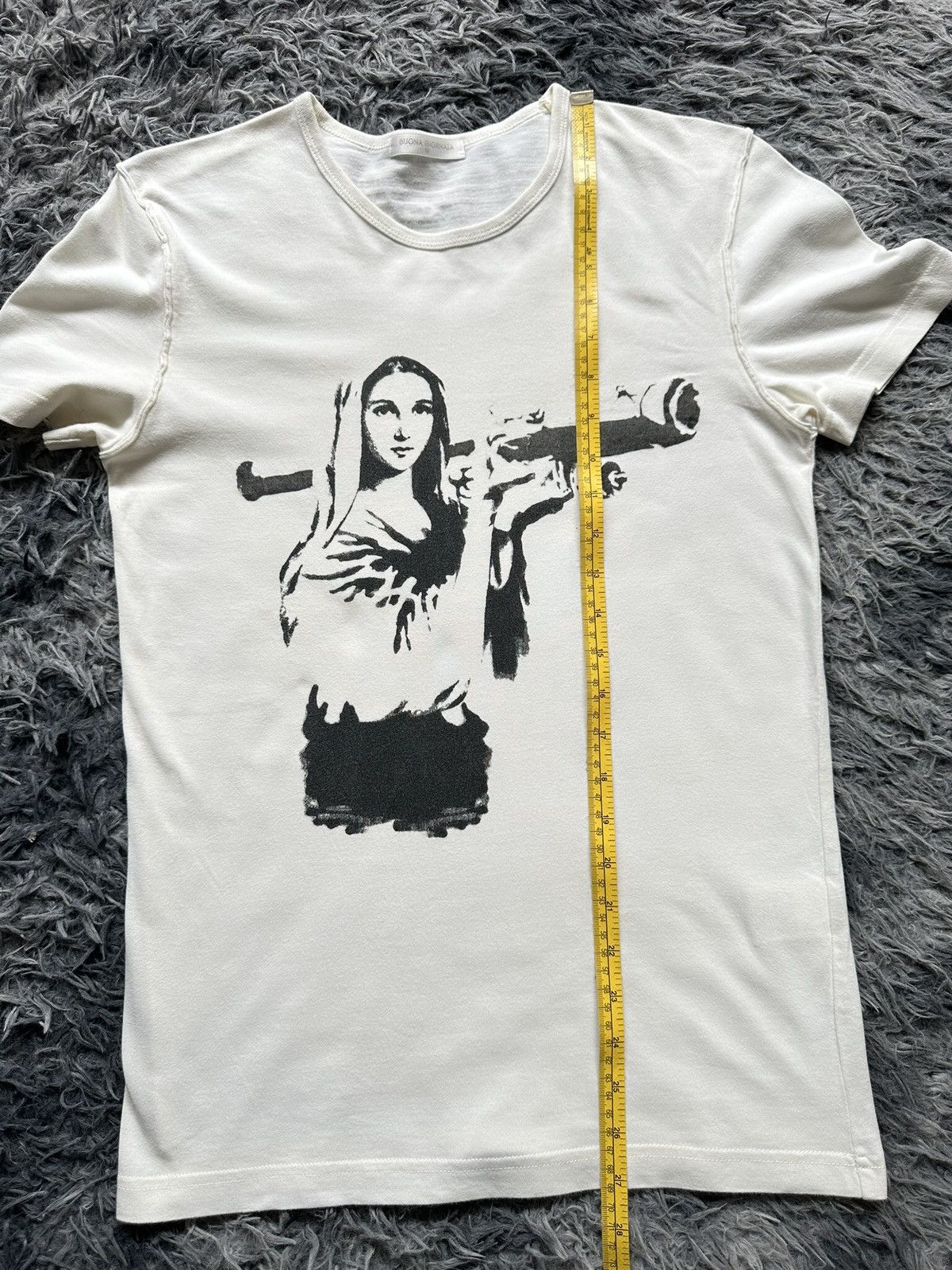 Japanese Brand SS2010 Buona Giornata '' Stop war '' tee Size US S / EU 44-46 / 1 - 14 Thumbnail