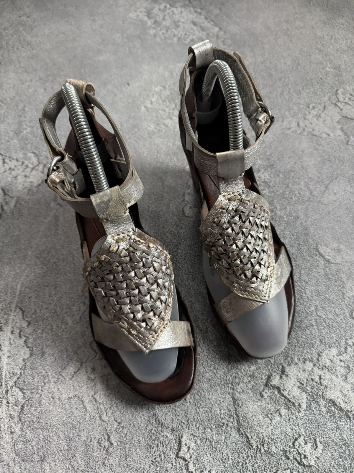 A.S.98 AS98 A.S.98 Airstep 38size avantgarde sandals heels shoes Size US 8 / IT 38 - 16 Thumbnail