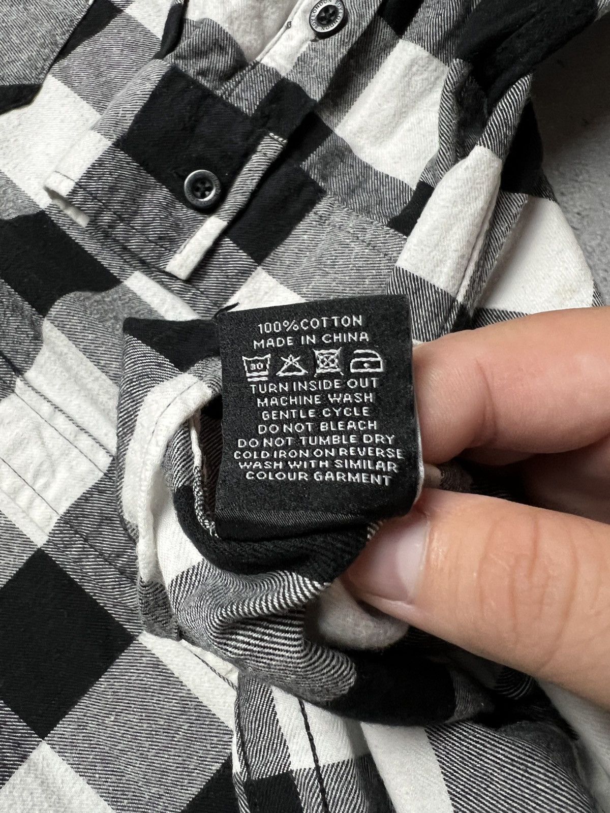 Boy London Boy London Big Logo Embroidery 1976 Checked Flannel USA y2k Size US XL / EU 56 / 4 - 16 Thumbnail