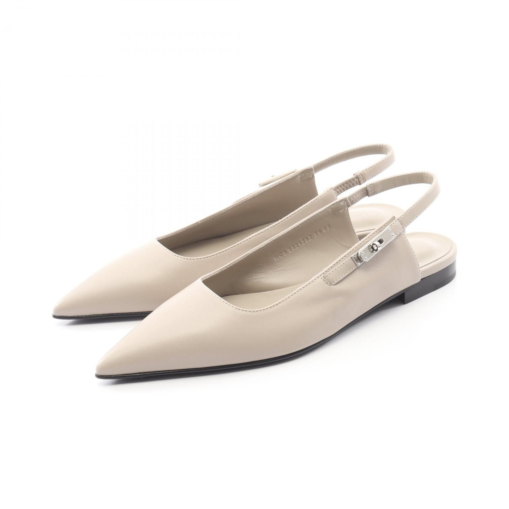 Hermes Hermes Hermes RINGBACK LOVELY Leather Pumps Leather Shoes DUTY FREE for USA Size ONE SIZE - 1 Thumbnail