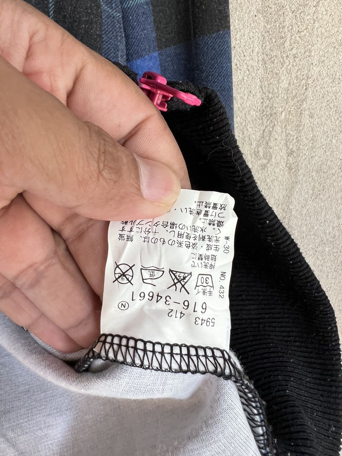 Japanese Brand × Takeo Kikuchi Japanese Brand Tkmixpice Plaid Tartan Jacket Size US S / EU 44-46 / 1 - 5 Thumbnail