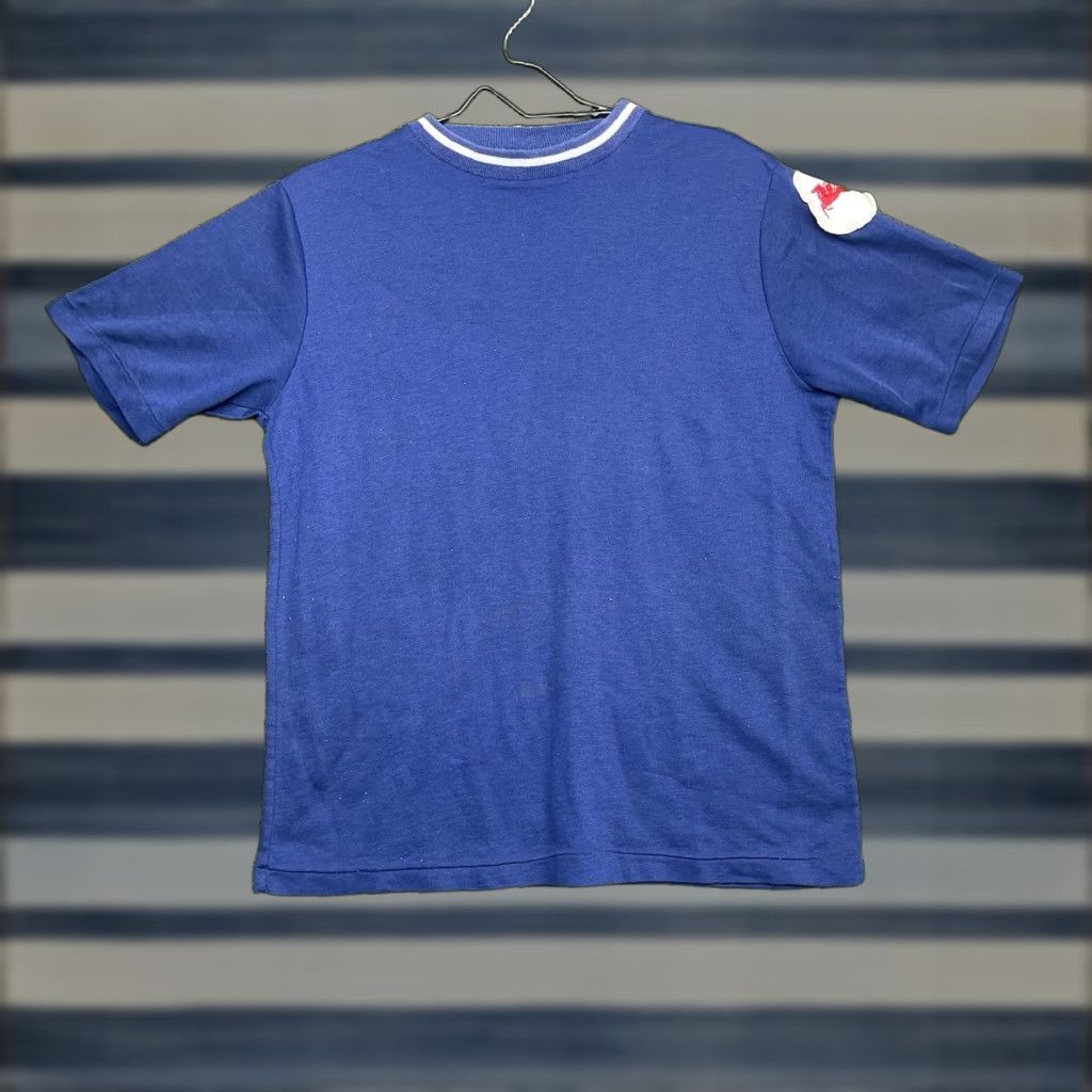 GAS VINTAGE ESSO WORK SHIRT Men Medium Blue Cotton Oil Gas Station Auto Garage 80s Mens Size US L / EU 52-54 / 3 - 1 Thumbnail