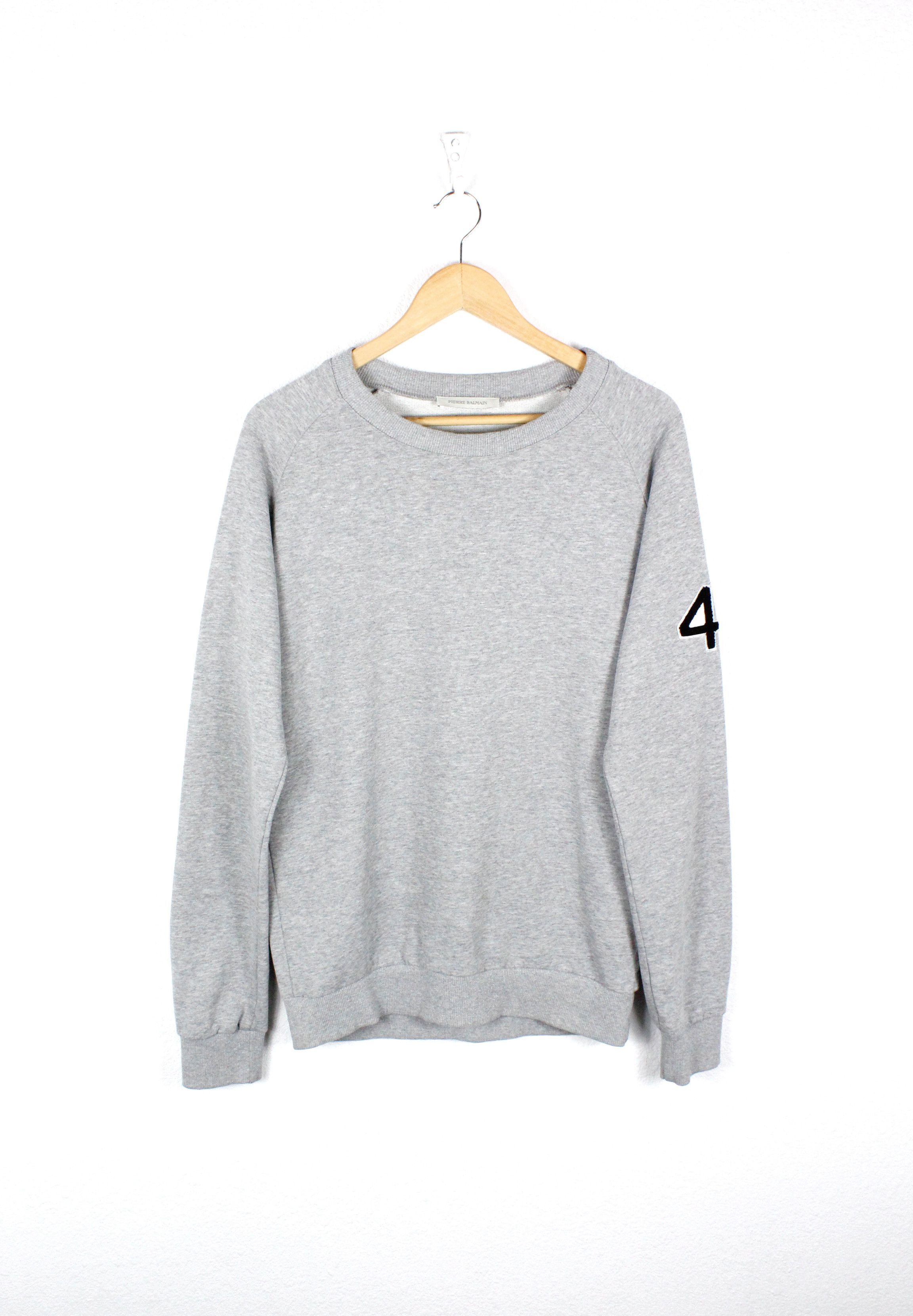 Pierre Balmain Pierre Balmain Balmania Paris 44 Applique Logo Sweatshirt Size US S / EU 44-46 / 1 - 2 Thumbnail