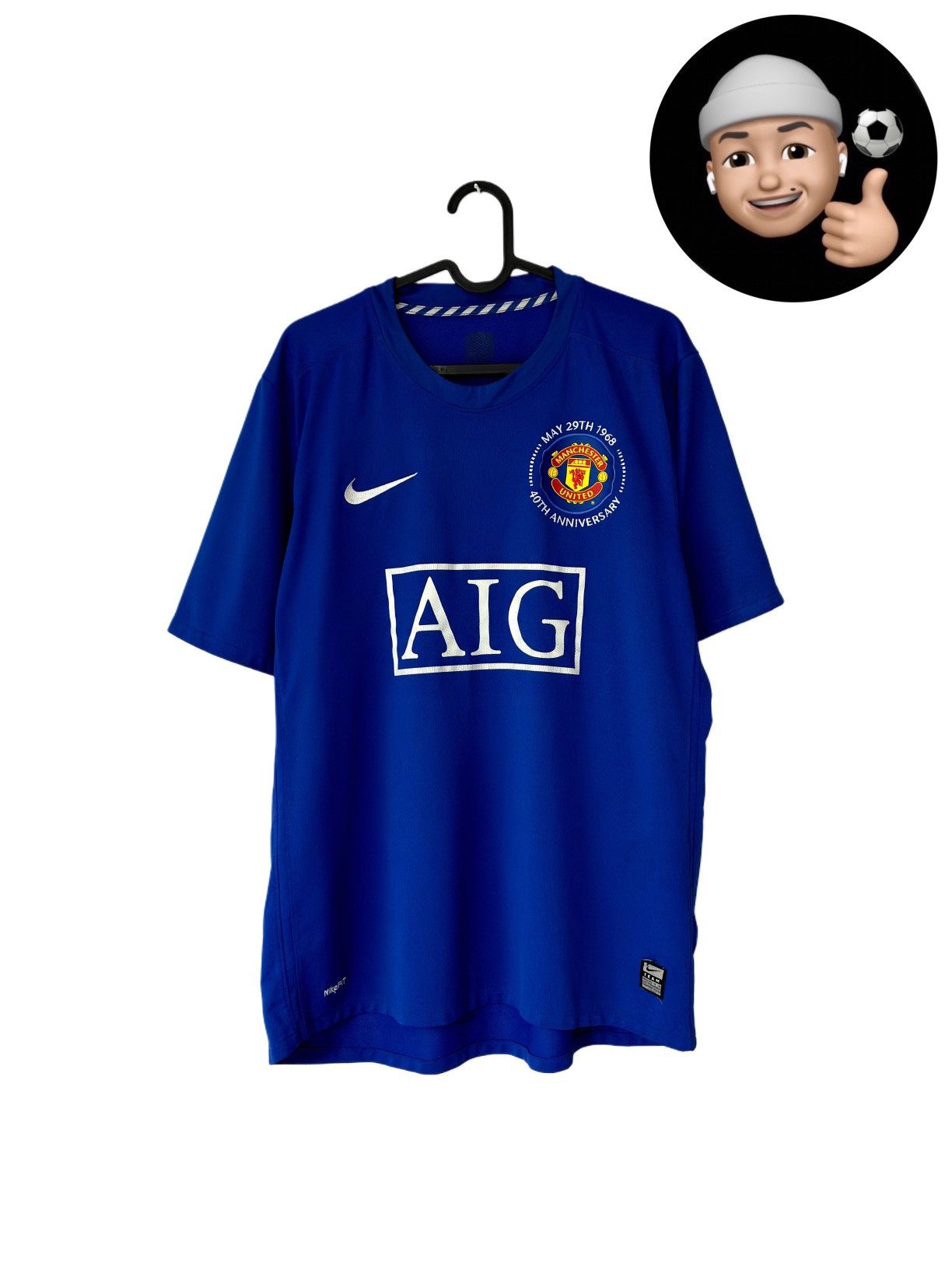 AIG store Manchester United Jersey 40th Anniversary