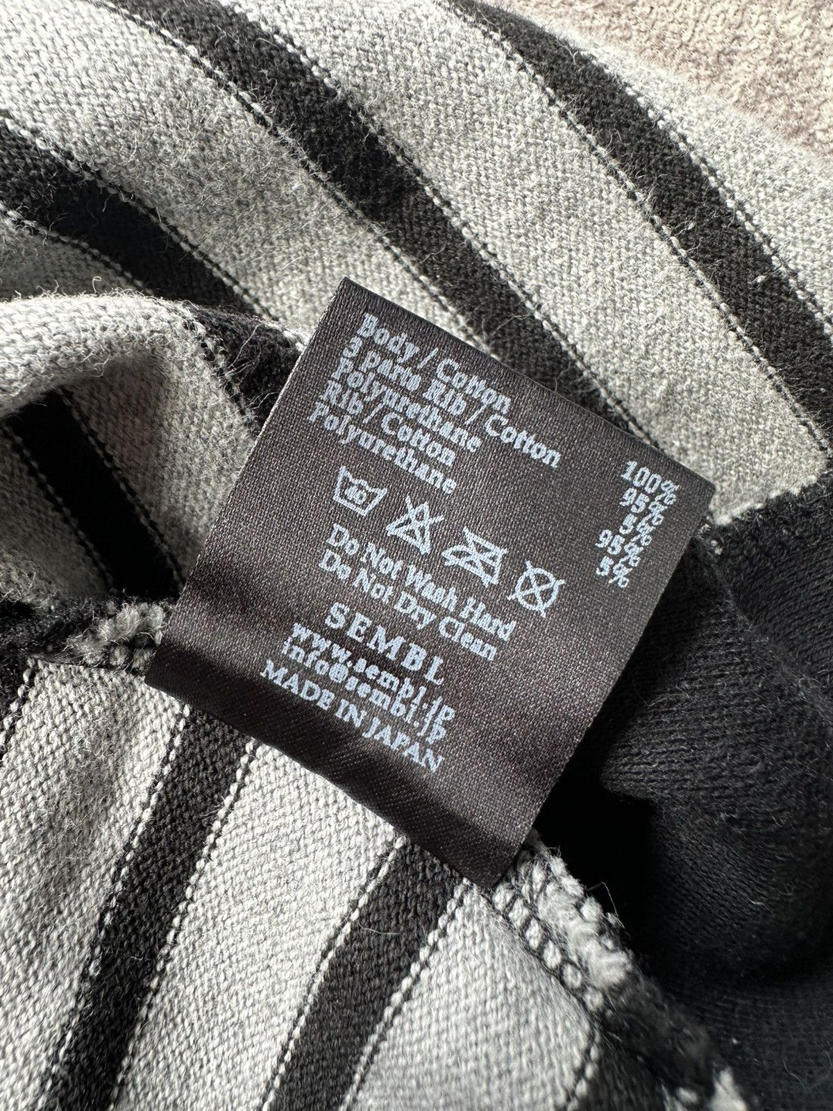 SEMBL 2011S/S SEMBL origami raw edge quarter sleeve Size US M / EU 48-50 / 2 - 15 Thumbnail