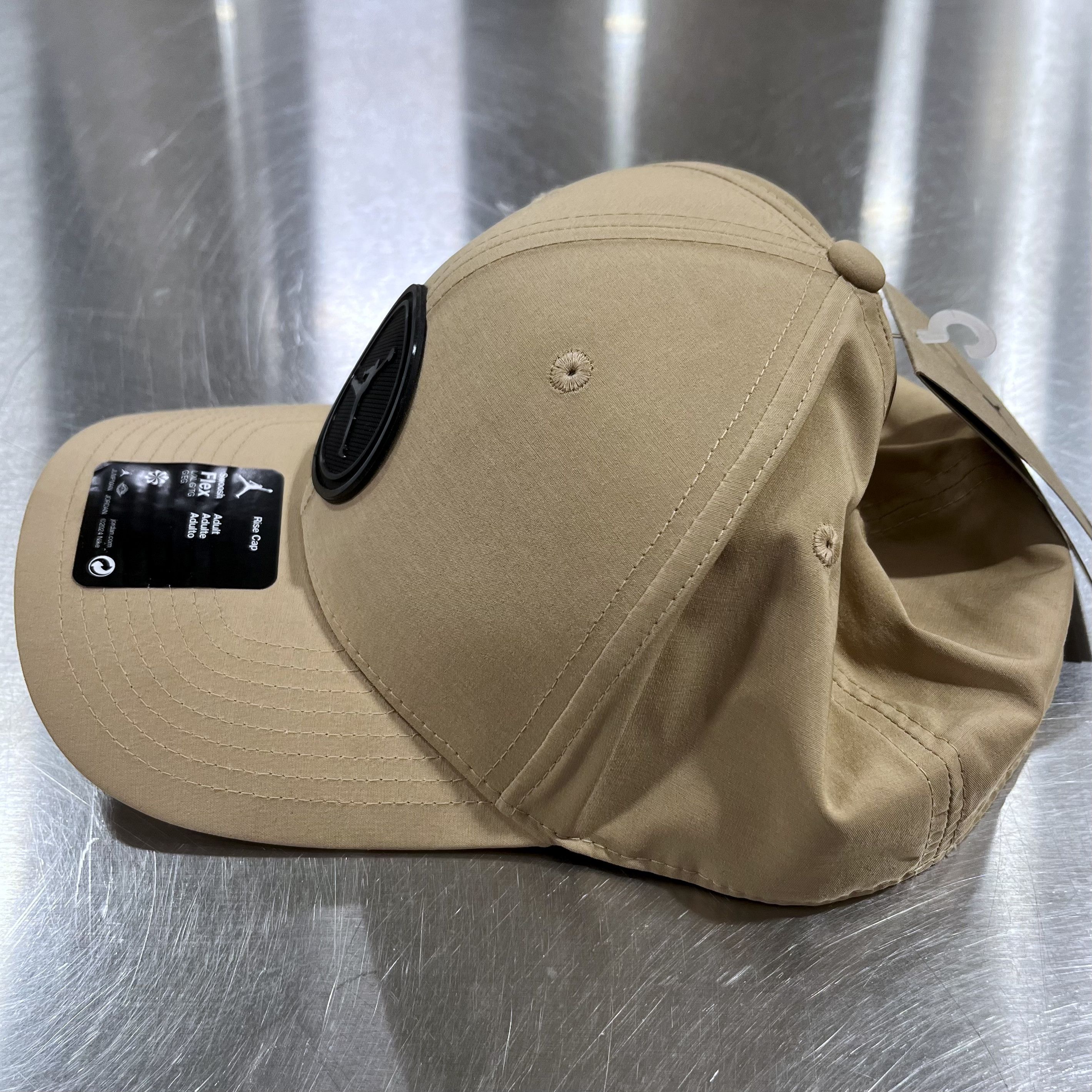 Jordan Brand × Nike Nike Jordan Jumpman Logo Patch Rise Cap Flex Fitted Hat L/XL Size ONE SIZE - 2 Thumbnail