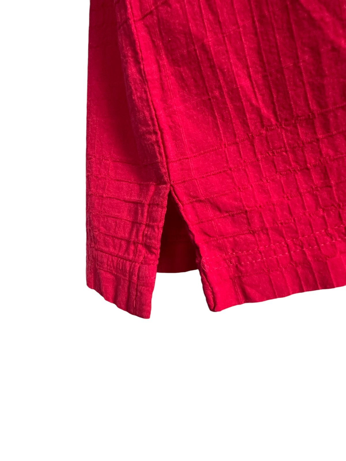 Issey Miyake 1990 Issey Miyake Pattern Boxy Cut Crop Tops Size M / US 6-8 / IT 42-44 - 5 Thumbnail