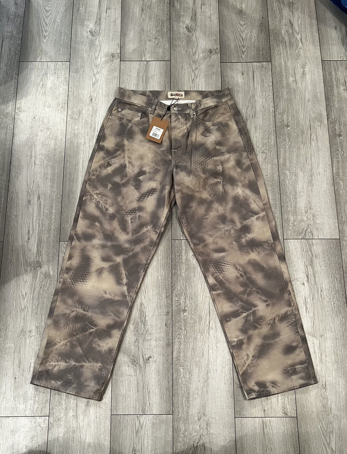 Stussy Stussy Big Ol Stenpat Camo Jeans North Fork - Size 32 | Grailed