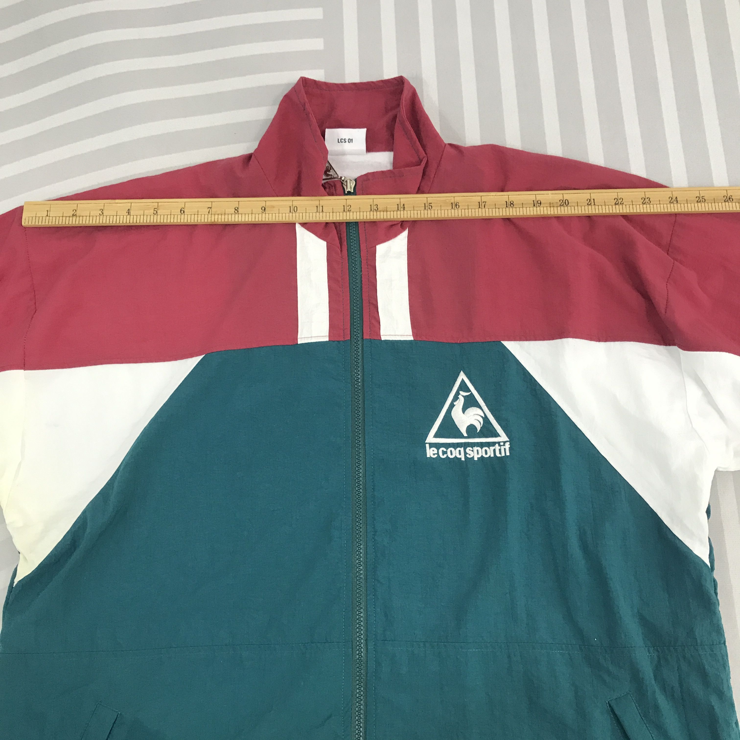 Le Coq Sportif × Vintage Vintage Le coq sportif Multicolour jacket Size US L / EU 52-54 / 3 - 6 Thumbnail