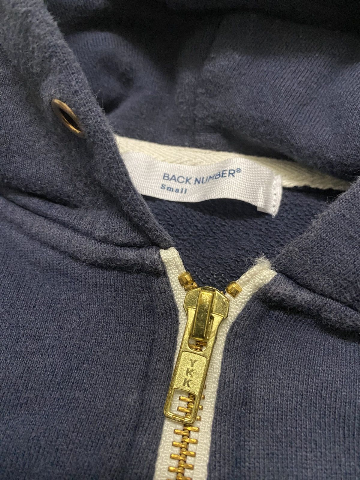 Japanese Brand Back Number Alabama City Of Birmingham Hoodie Navy Blue Size US XS / EU 42 / 0 - 6 Thumbnail