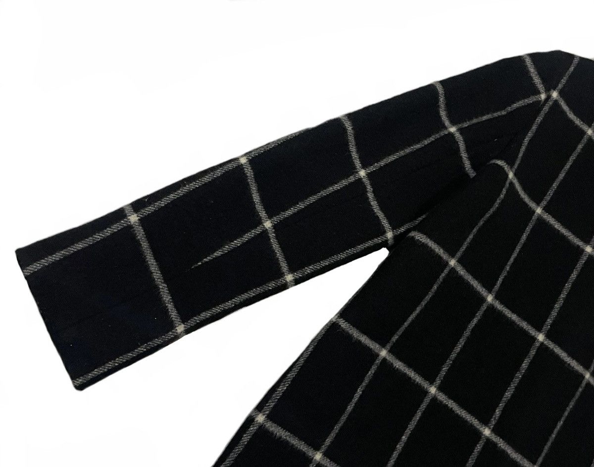 Lanvin Vintage Lanvin Collection Wool Tartan Long Jacket Size M / US 6-8 / IT 42-44 - 16 Thumbnail