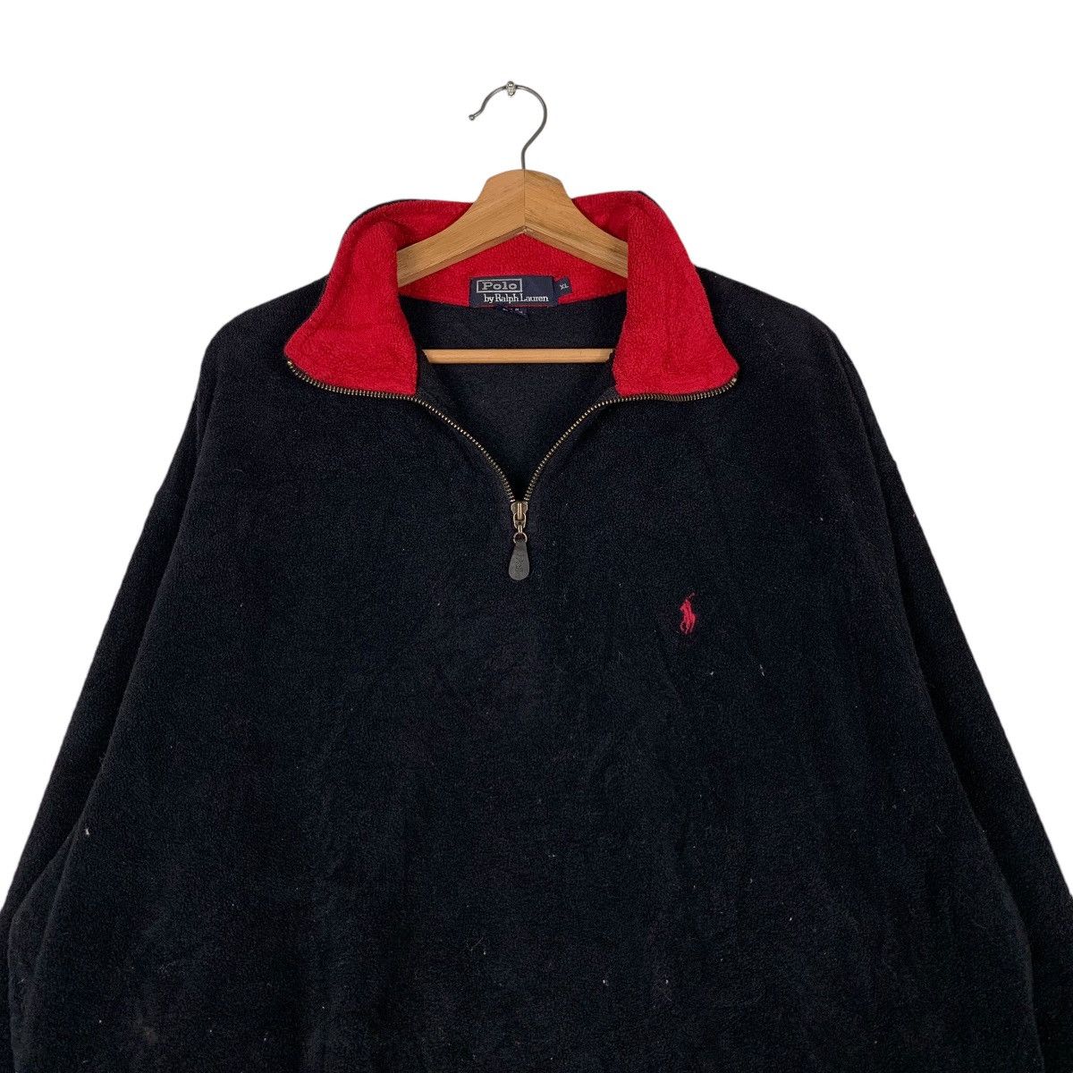 Polo Ralph Lauren POLO RALPH LAUREN Half Zip Turtleneck Fleece #1416-C64 Size US XL / EU 56 / 4 - 10 Thumbnail