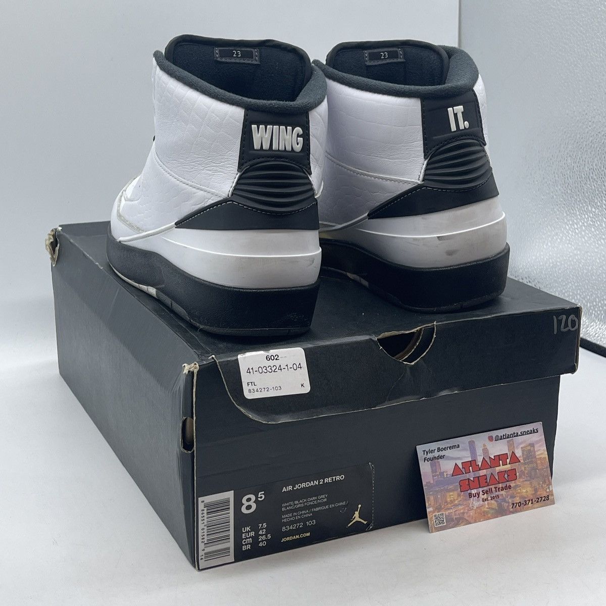 Jordan Brand Air Jordan 2 wing it Size US 8.5 / EU 41-42 - 4 Thumbnail