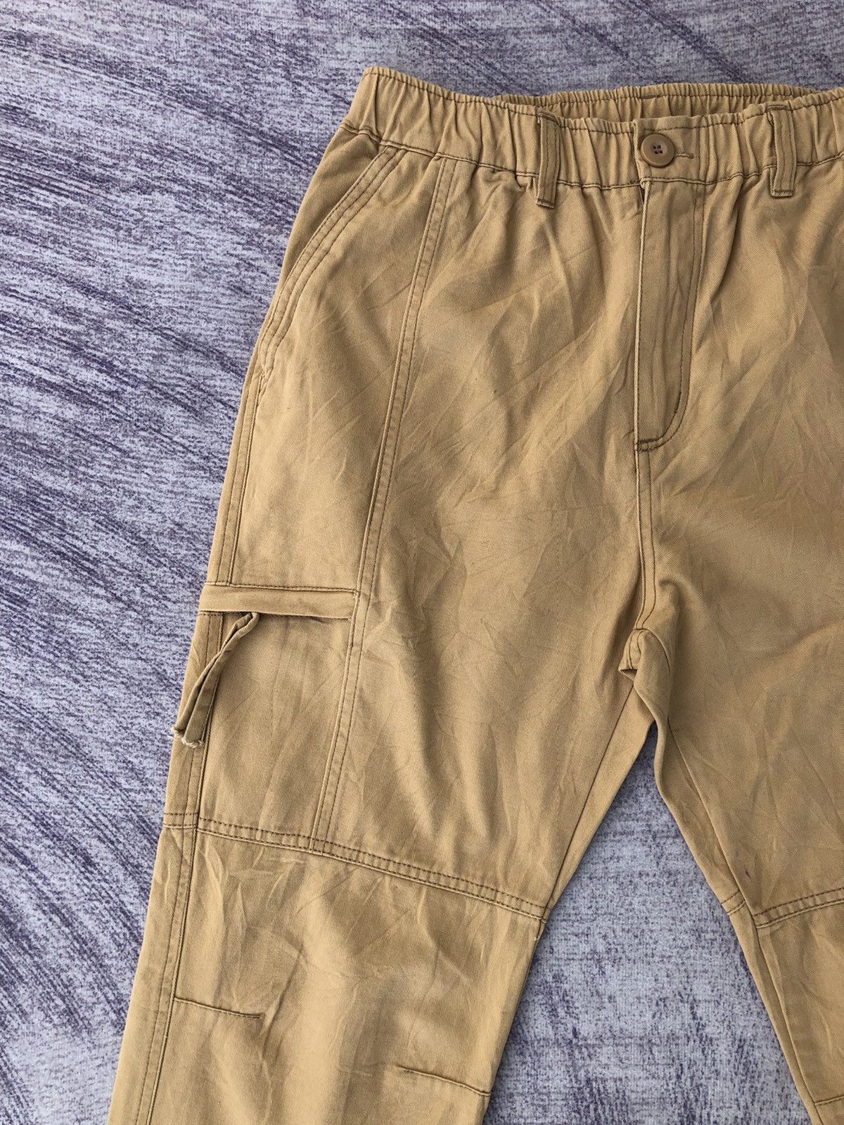 Japanese Brand × Vintage × Vision Streetwear Stratchble Cargo Long Pants Come With 6 Pocket Size US 26 / EU 42 - 6 Thumbnail