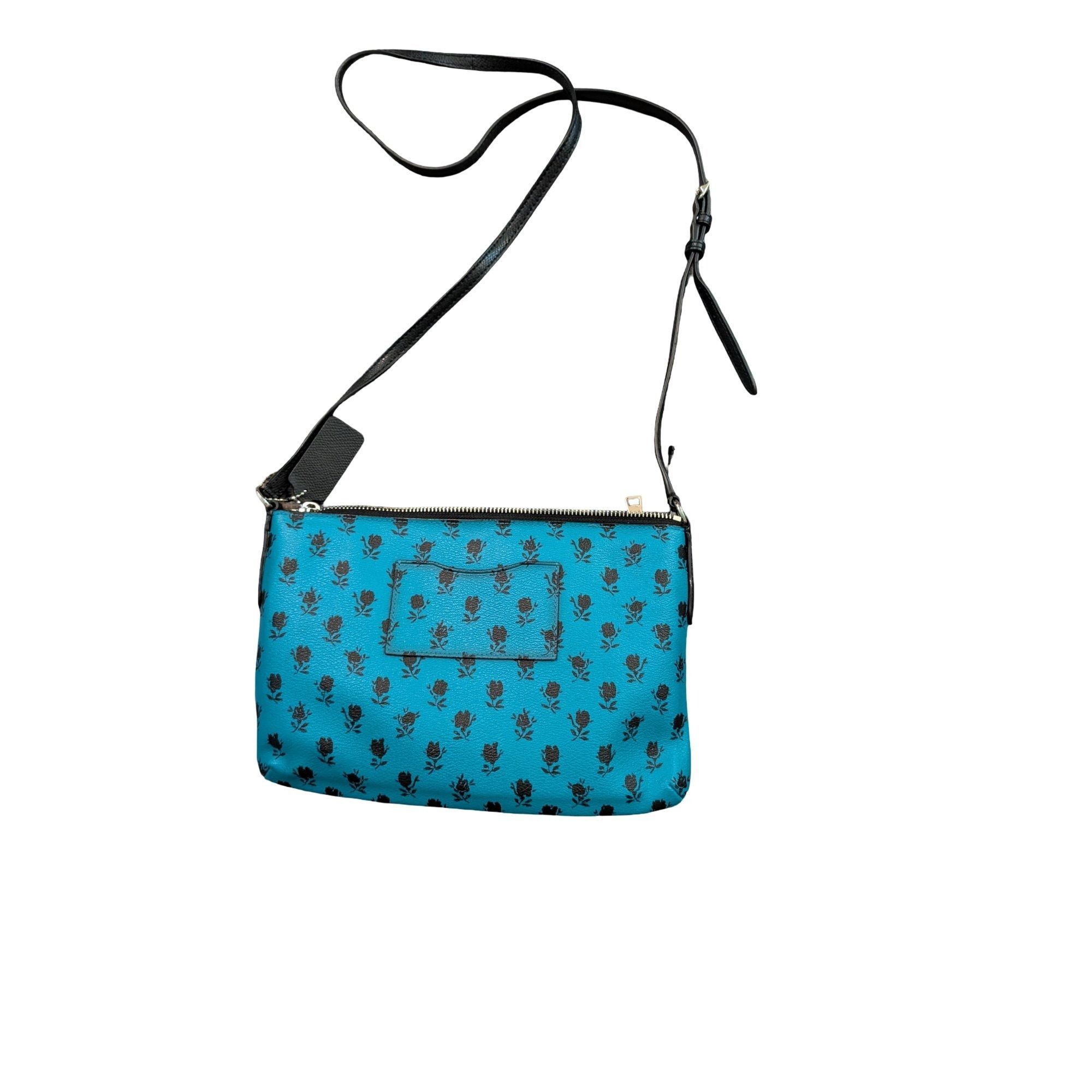 Coach blue leather smooth crossbody coach handbag Size ONE SIZE - 5 Thumbnail