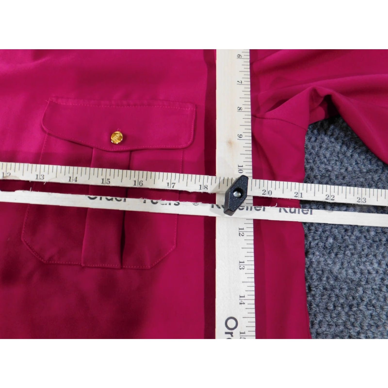 Ralph Lauren Lauren Ralph Lauren Blouse Women's L Pink Knit Cotton Long Sleeve Round Neck Pullover Formal Casual Size L / US 10 / IT 46 - 7 Thumbnail