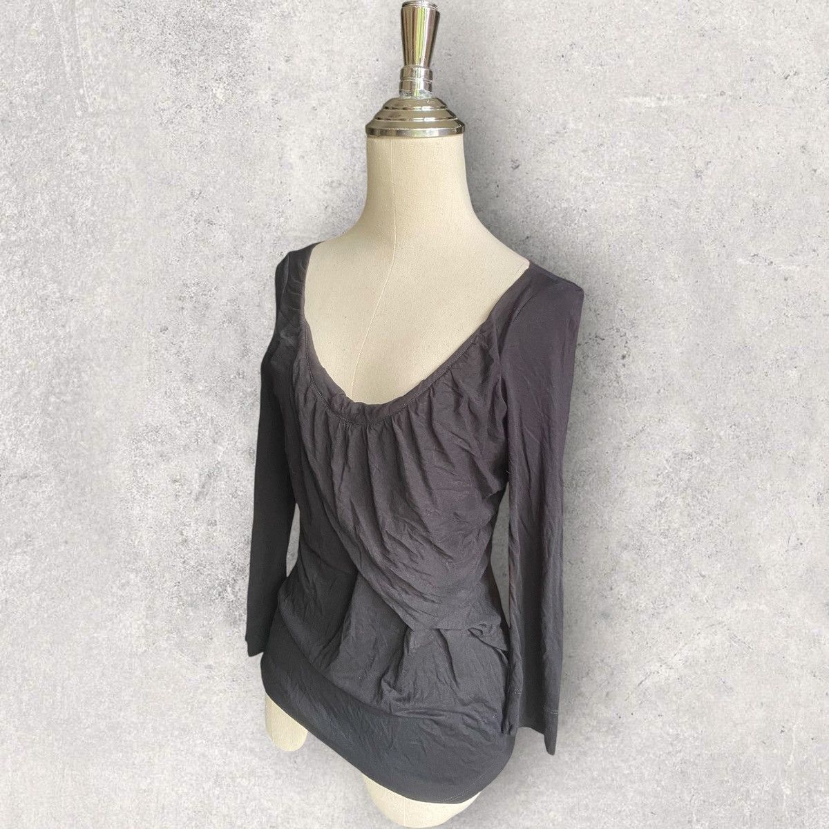 Vivienne Westwood Vivienne Westwood Anglomania Rayon Drape Blouse Size M / US 6-8 / IT 42-44 - 2 Thumbnail
