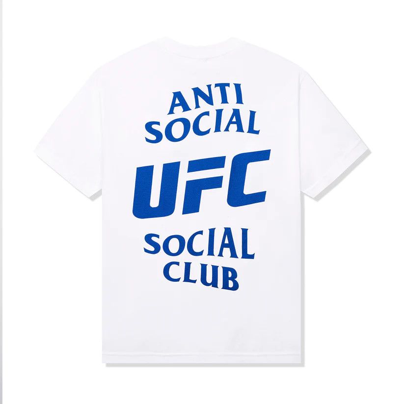 ASSC X UFC Self-Titled Tee White Anti Social Social Club