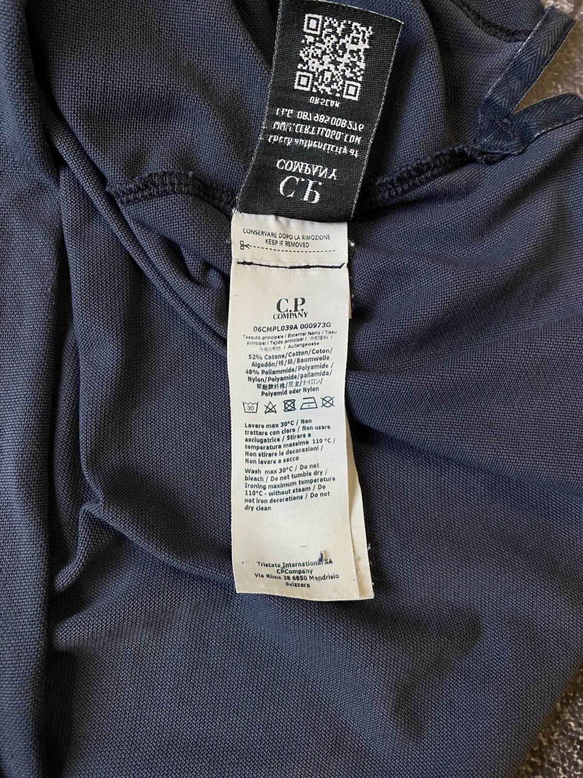 C.P. Company × Vintage Vintage CP Company Logo 90s Polo Shirt Size US S / EU 44-46 / 1 - 6 Thumbnail