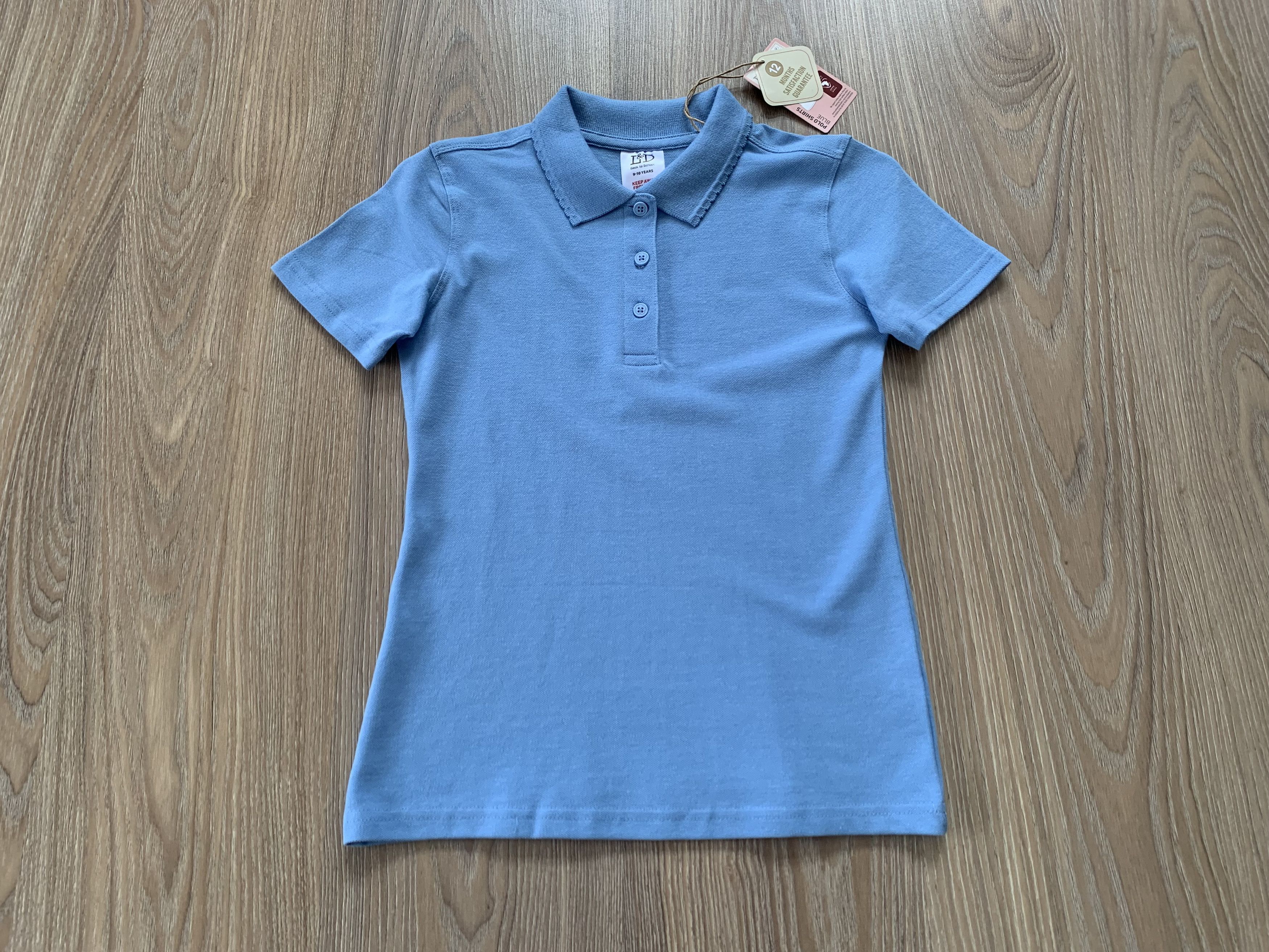 Other Kids L&D Blue Cotton Polo Size XXS / US 00 / IT 34 - 2 Thumbnail