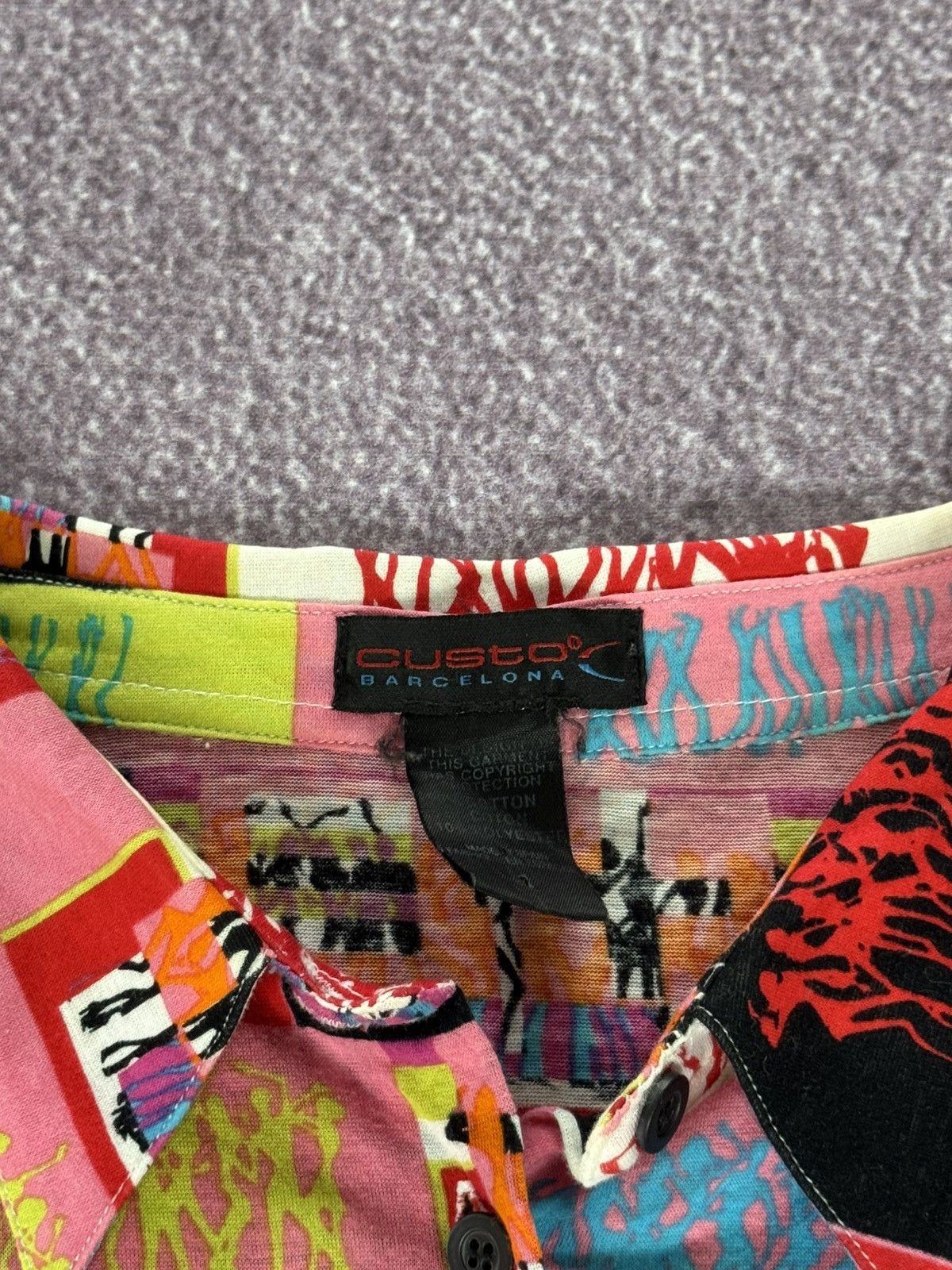 Custo Barcelona Custo Barcelona Y2K Sexy Print 00s Long Sleeve T-Shirt Size S / US 4 / IT 40 - 9 Thumbnail