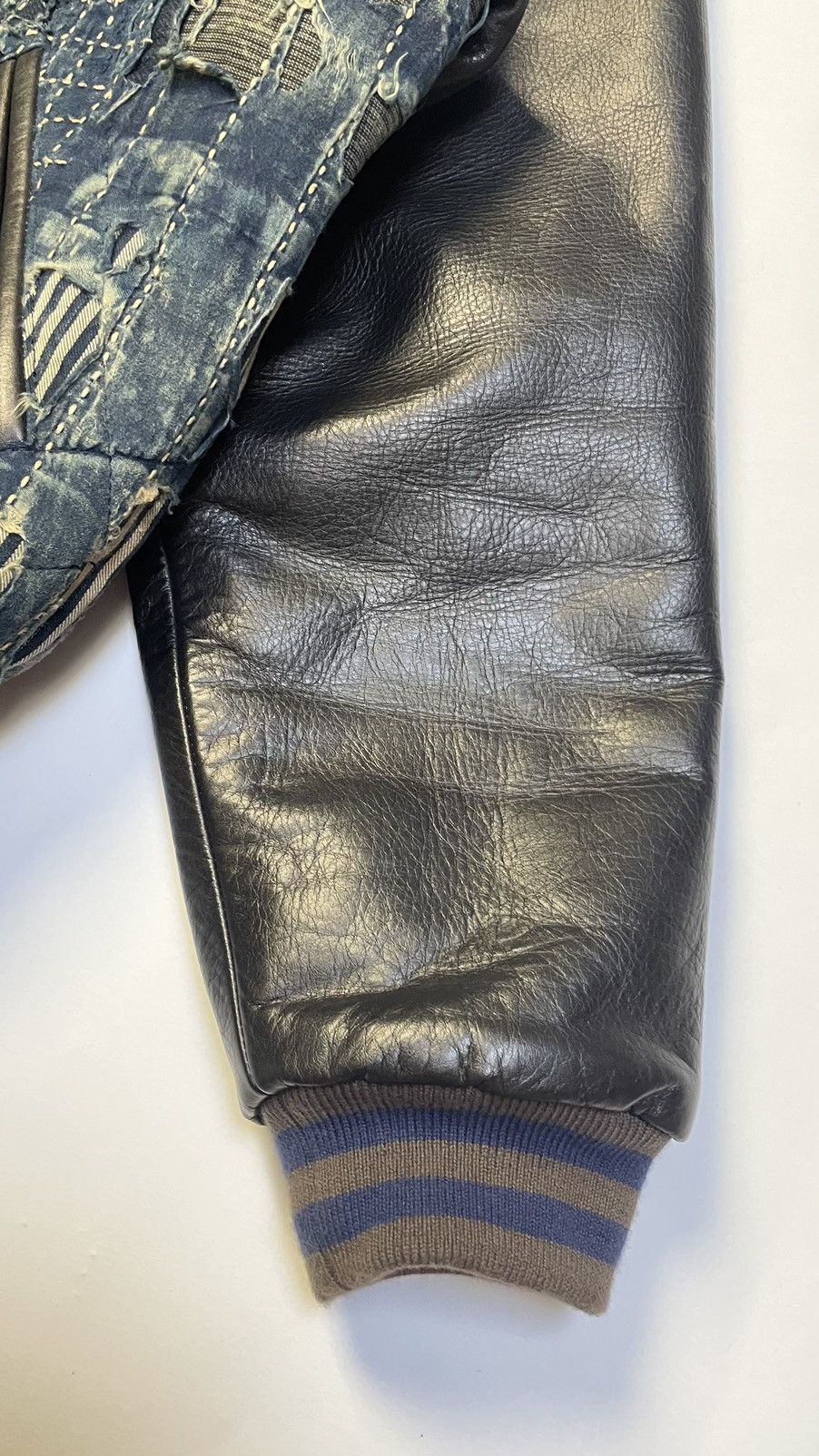 Kapital Boro Sashiko Bomber Jacket Size US M / EU 48-50 / 2 - 11 Thumbnail