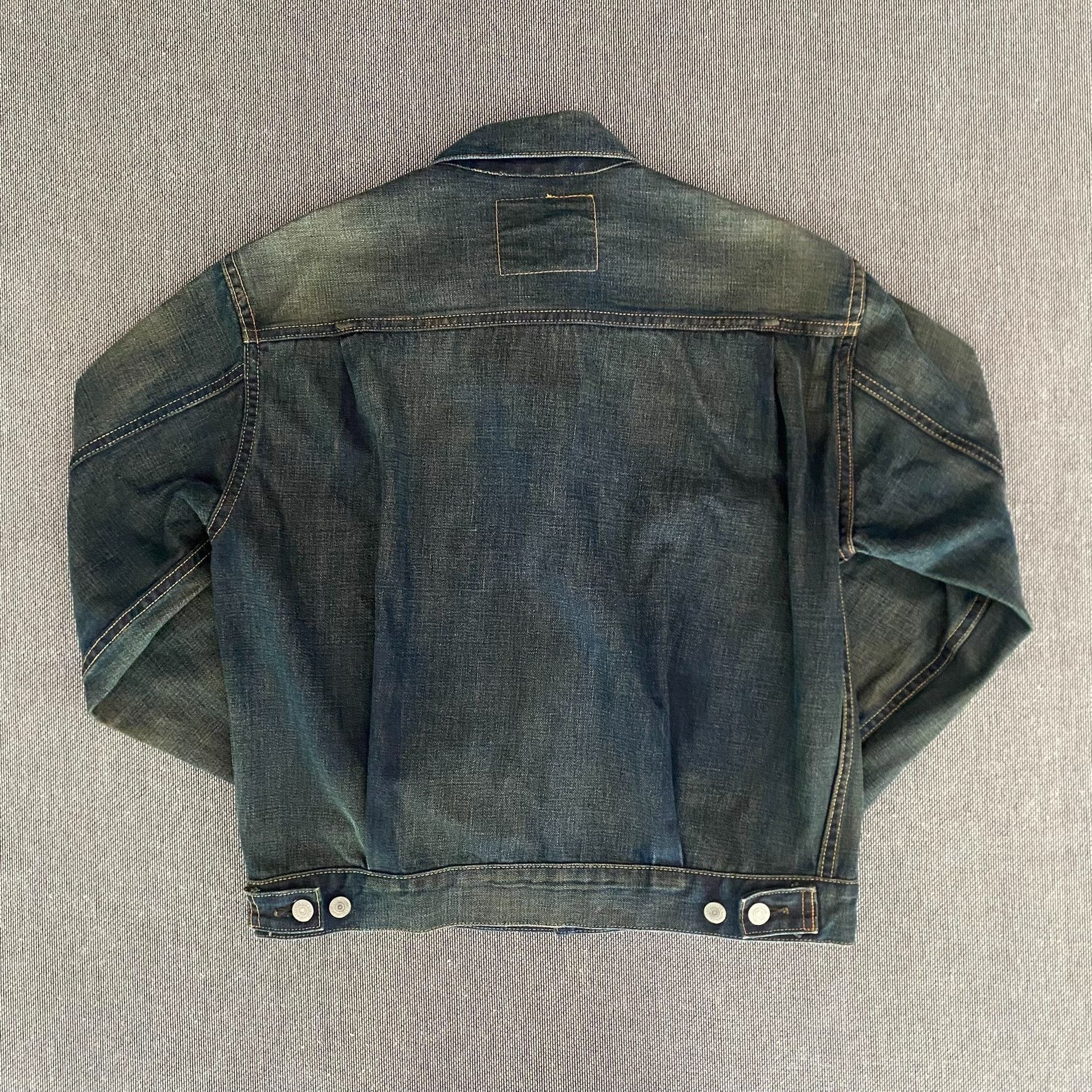 Levi's Vintage Clothing Levi's LVC 507XX J22 Japan Denim Jacket Size US XXS / EU 40 - 2 Thumbnail
