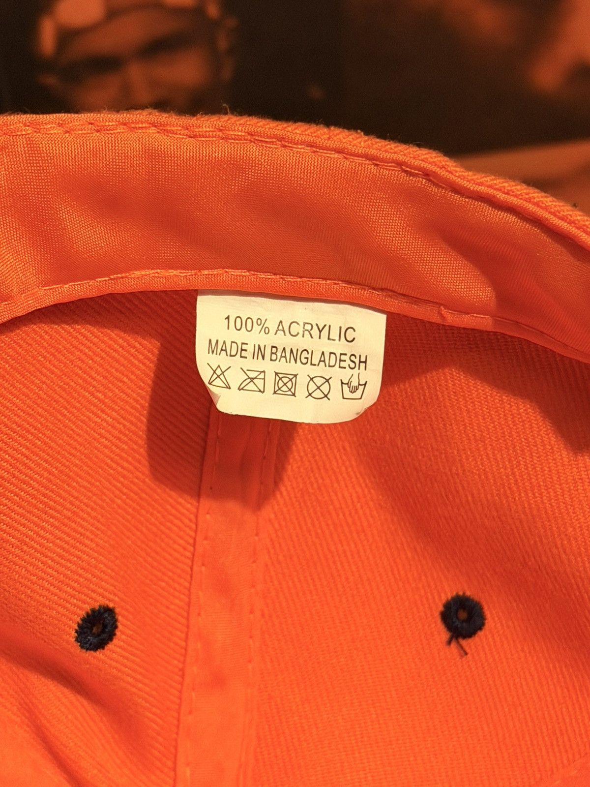 Other San Francisco “City By The Bay” Orange Hat – Adjustable Size ONE SIZE - 5 Thumbnail