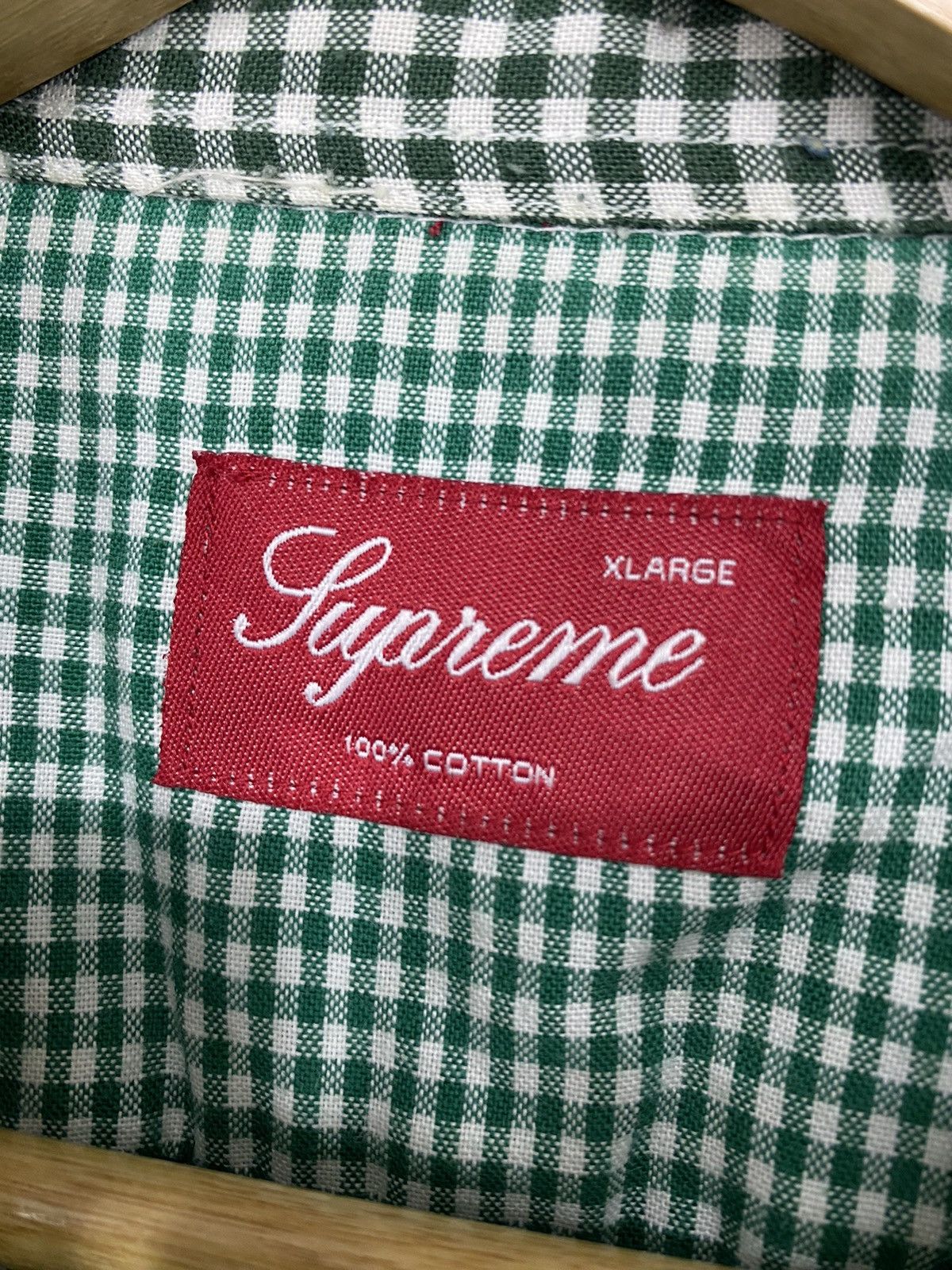 Supreme SUPREME GREEN CHECKED SHIRT. SIZE XLARGE . NYC. SKATEBOARD. Size US XL / EU 56 / 4 - 11 Thumbnail