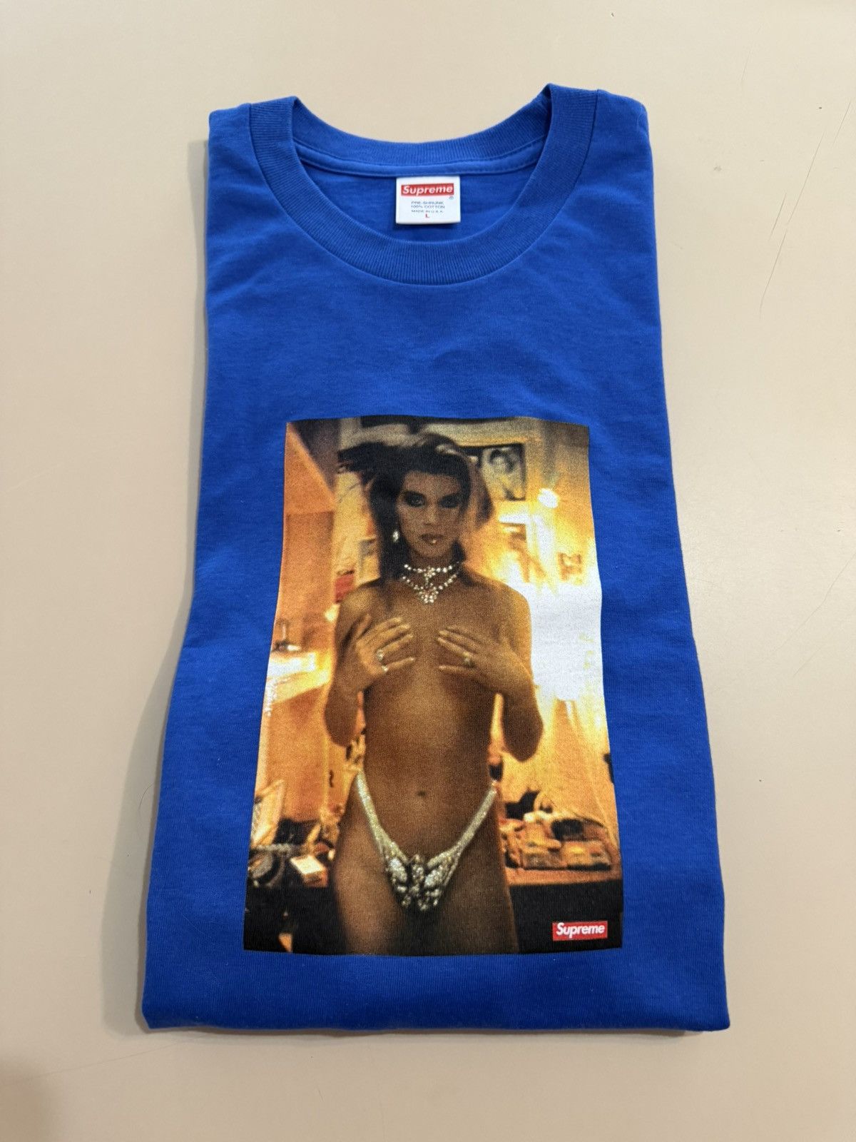 Supreme Supreme Nan Goldin tee Size US L / EU 52-54 / 3 - 1 Thumbnail