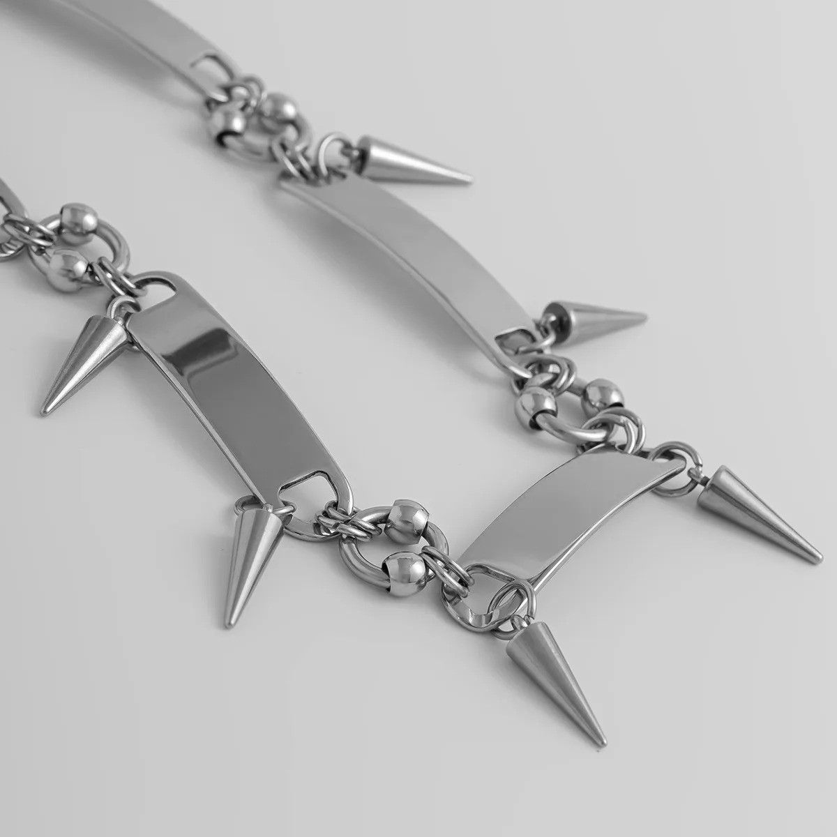 Vintage Titanium Steel Rivet Necklace Size ONE SIZE - 6 Thumbnail