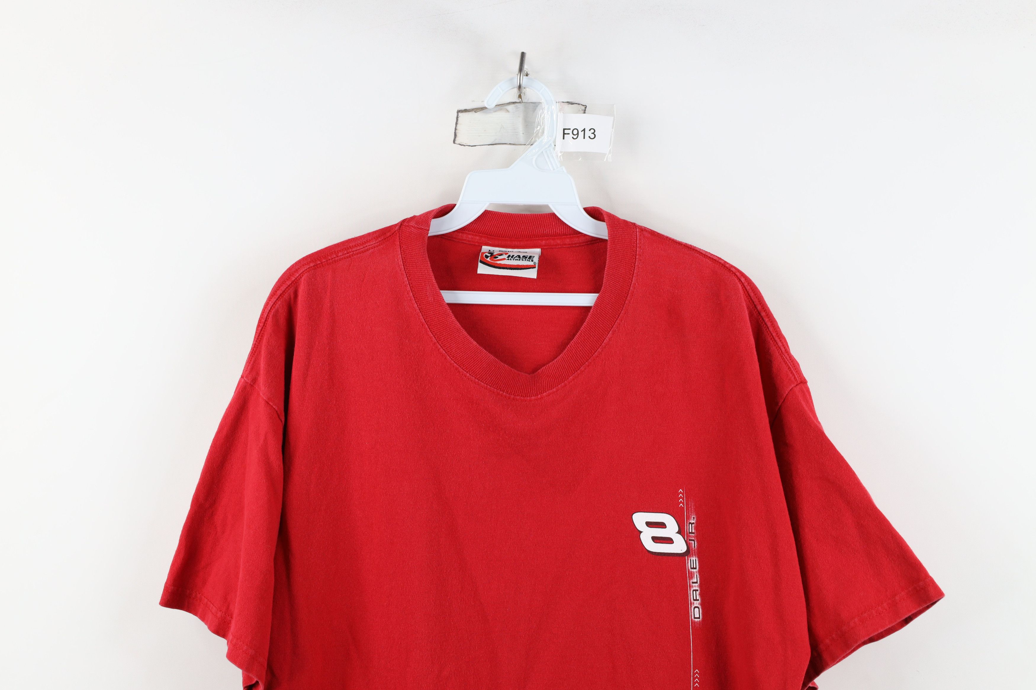 Vintage Vintage Nascar Earnhardt Jr Budweiser Racing T-Shirt Red Size US M / EU 48-50 / 2 - 2 Thumbnail