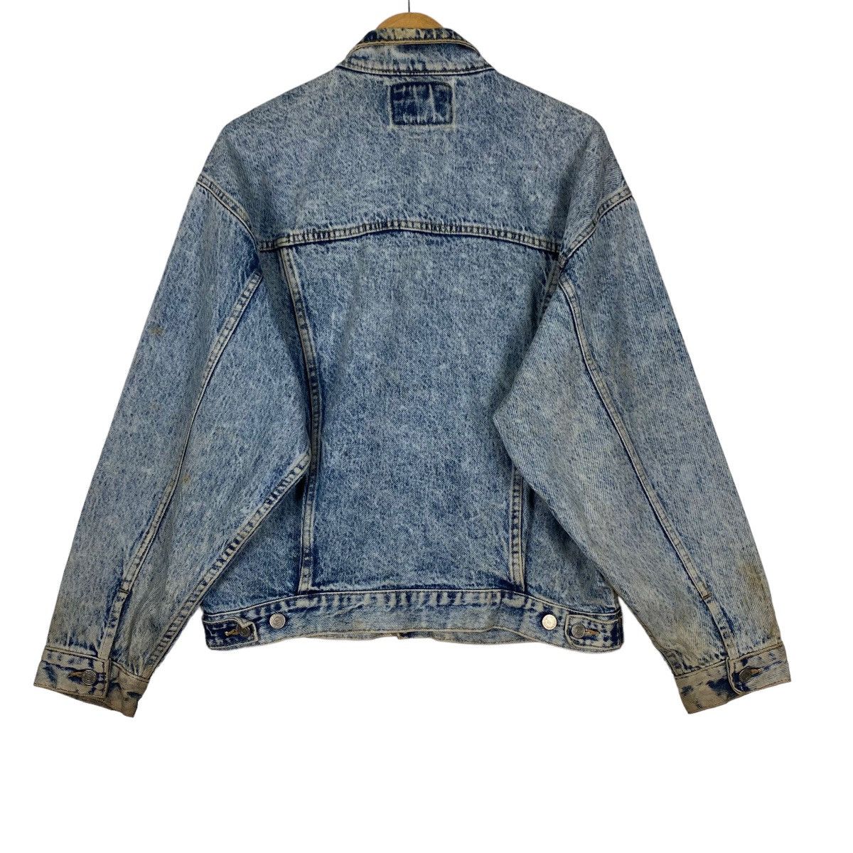 Big John Vintage Big John Acid Wash Blue Denim Jacket Size US M / EU 48-50 / 2 - 14 Thumbnail