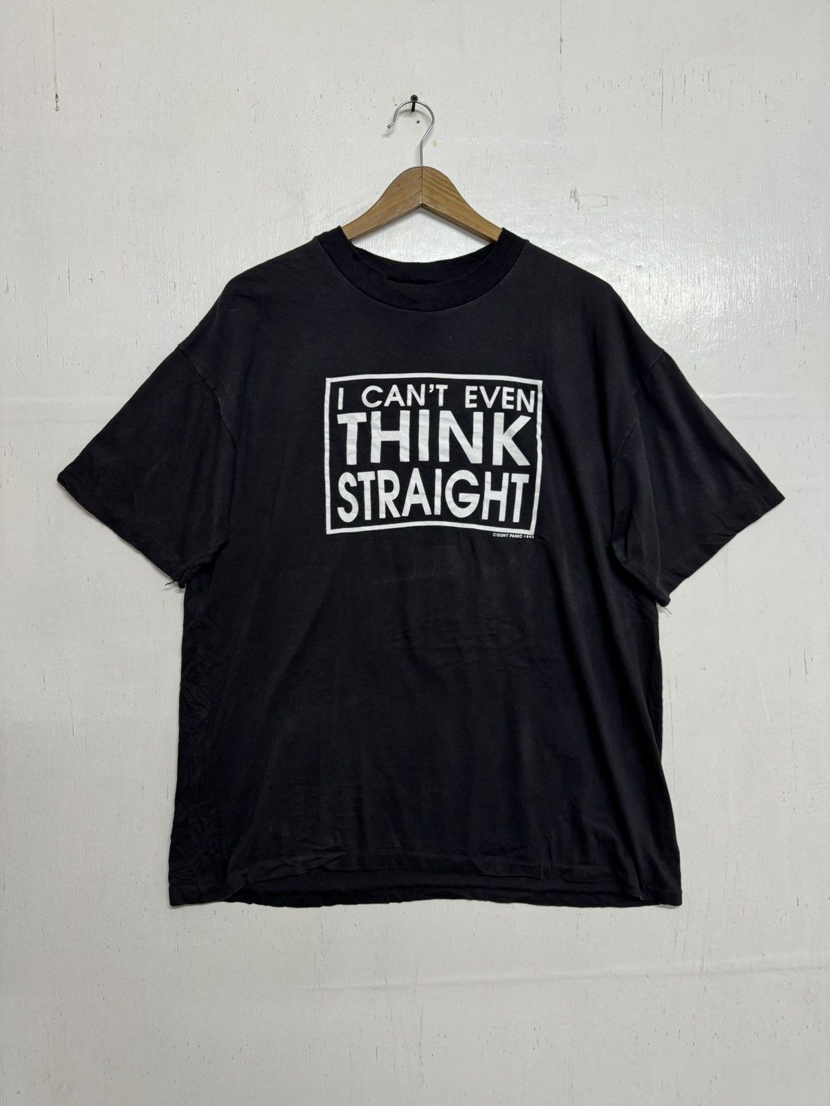 Vintage I cant Think straight vintage Size US XL / EU 56 / 4 - 1 Thumbnail
