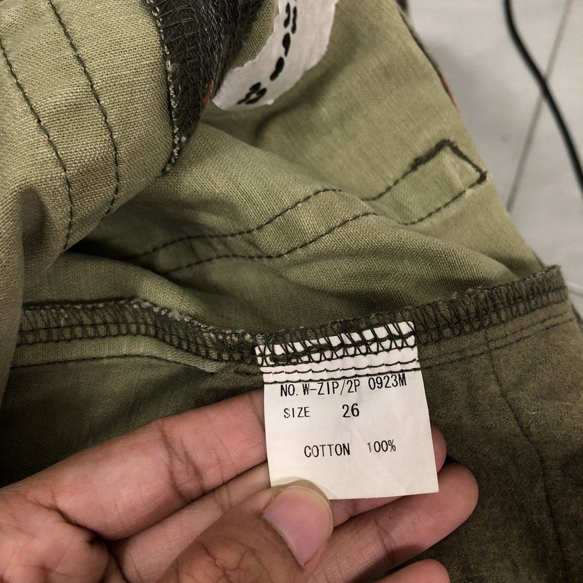 Le Grande Bleu (L.G.B.) 🔥Camouflage Military Design Cargo Parachute Raiders Pants Size US 30 / EU 46 - 22 Thumbnail