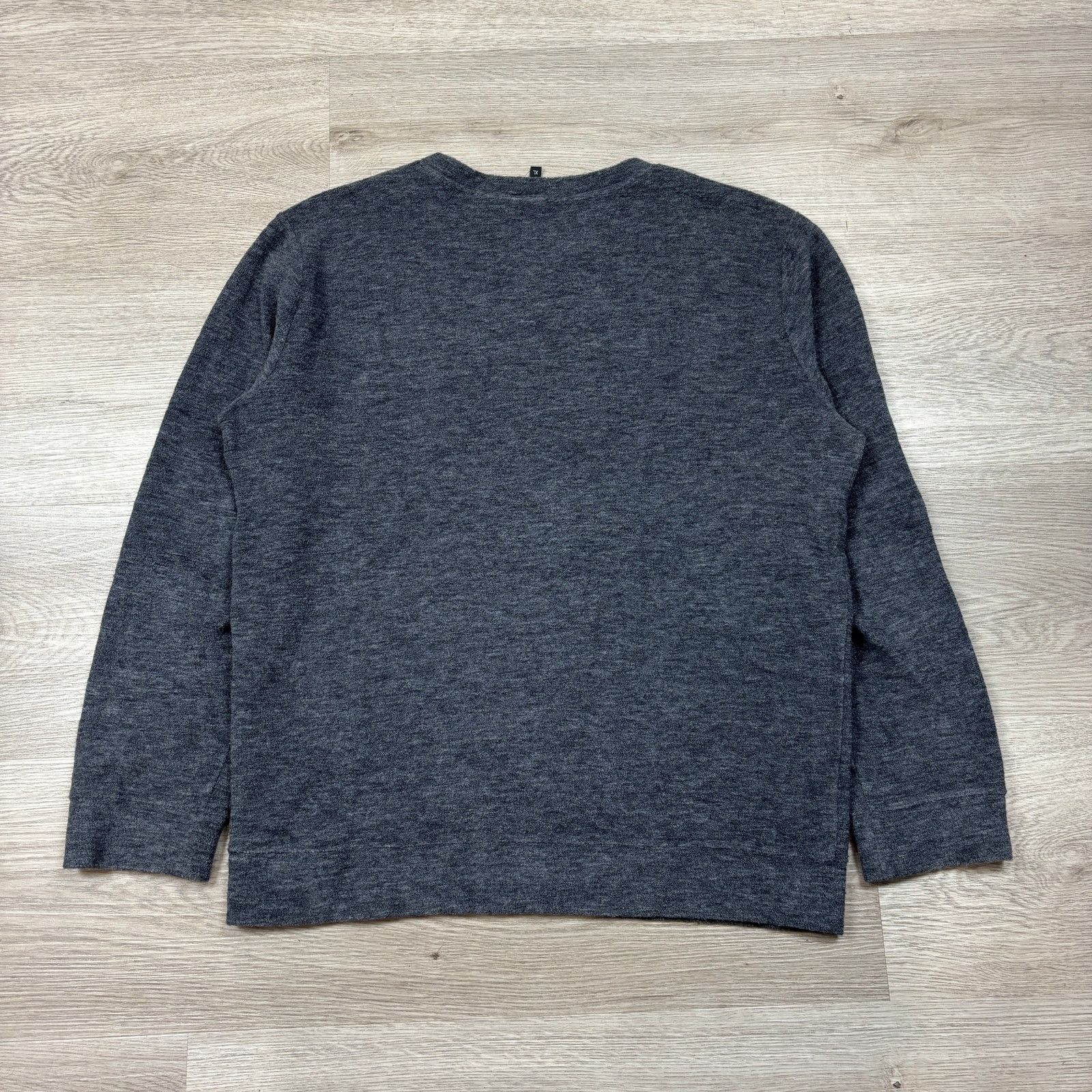 A.P.C. A.P.C. Wool Terry Jumper Sweater Men's XL Minimalist Preppy Size US XL / EU 56 / 4 - 3 Thumbnail