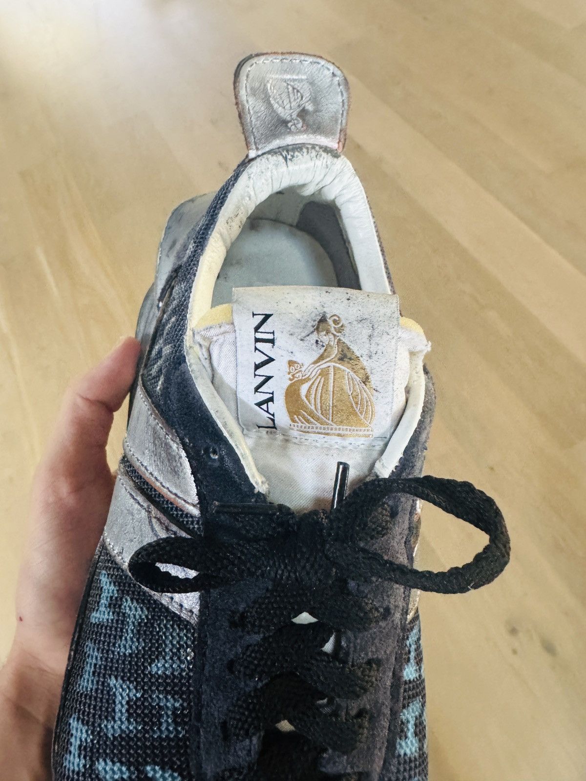 Lanvin Steve Aoki Custom 1 of 1 Hand Painted Lanvin Shoes Size US 8.5 / EU 41-42 - 5 Thumbnail