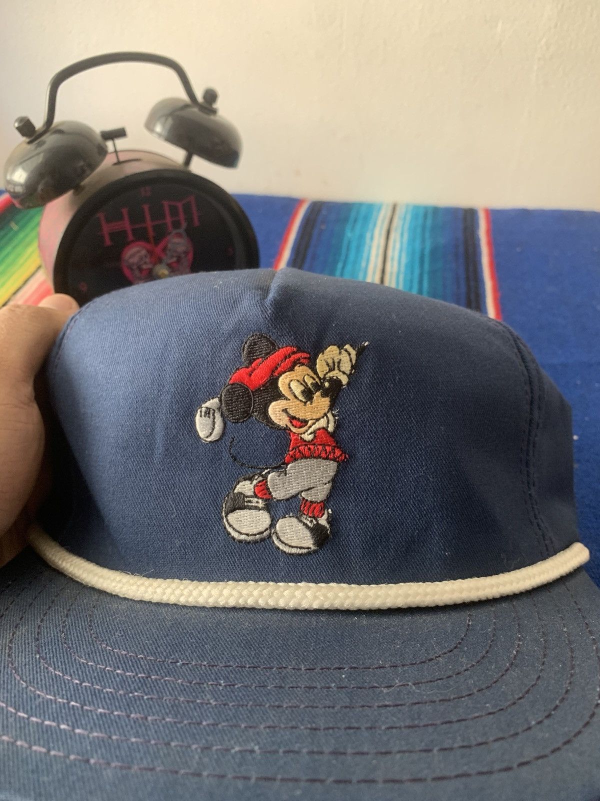 Disney Vintage Mickey Mouse SnapBack Hat Size ONE SIZE - 3 Thumbnail
