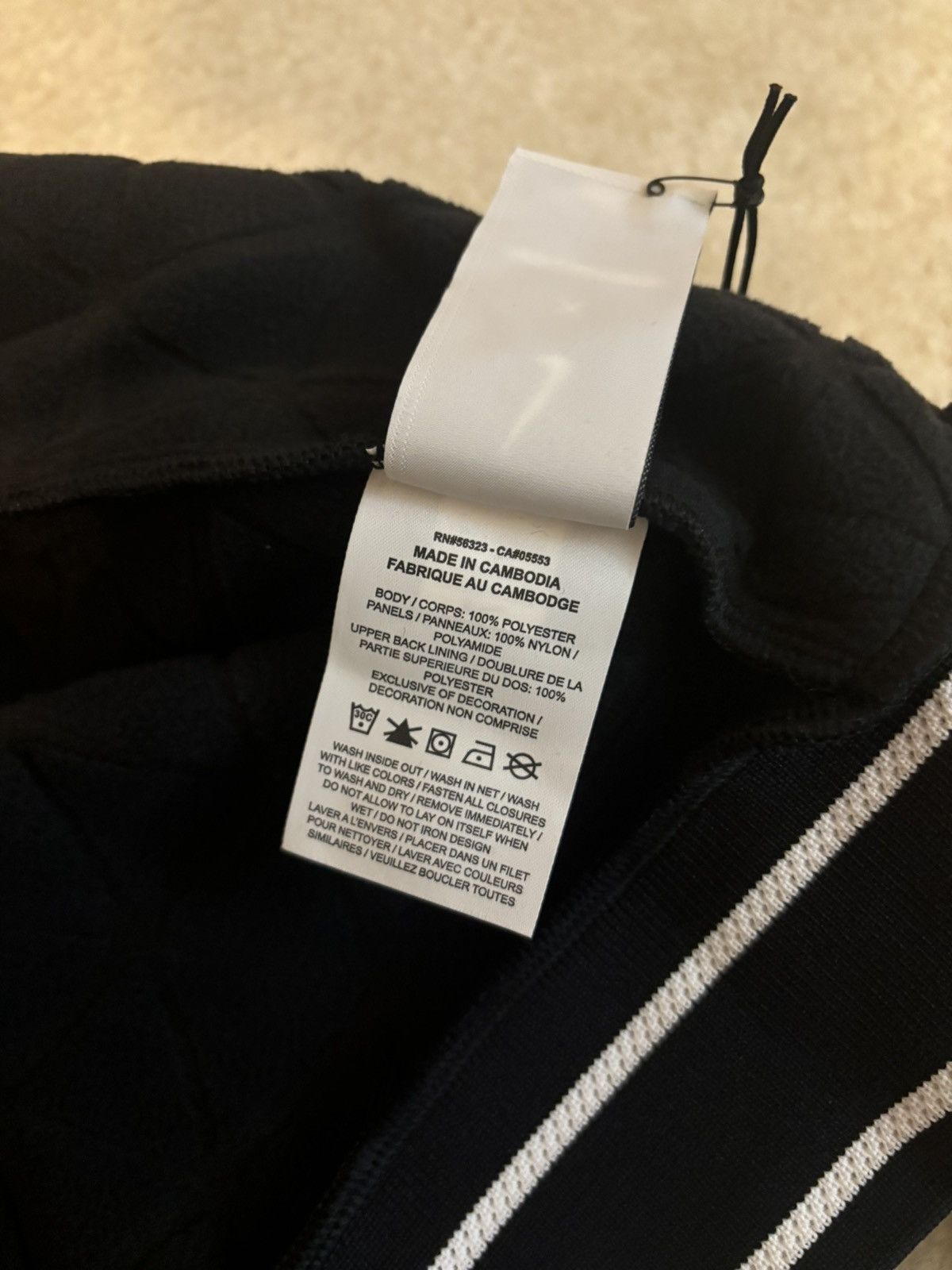 Nike ACRONYM Therma Fit Knit Jacket Black White, image size:1200x1600