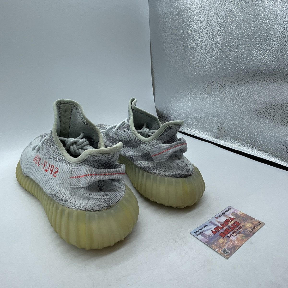 Adidas Yeezy boost 350 blue tint Size US 14 / EU 47 - 4 Thumbnail