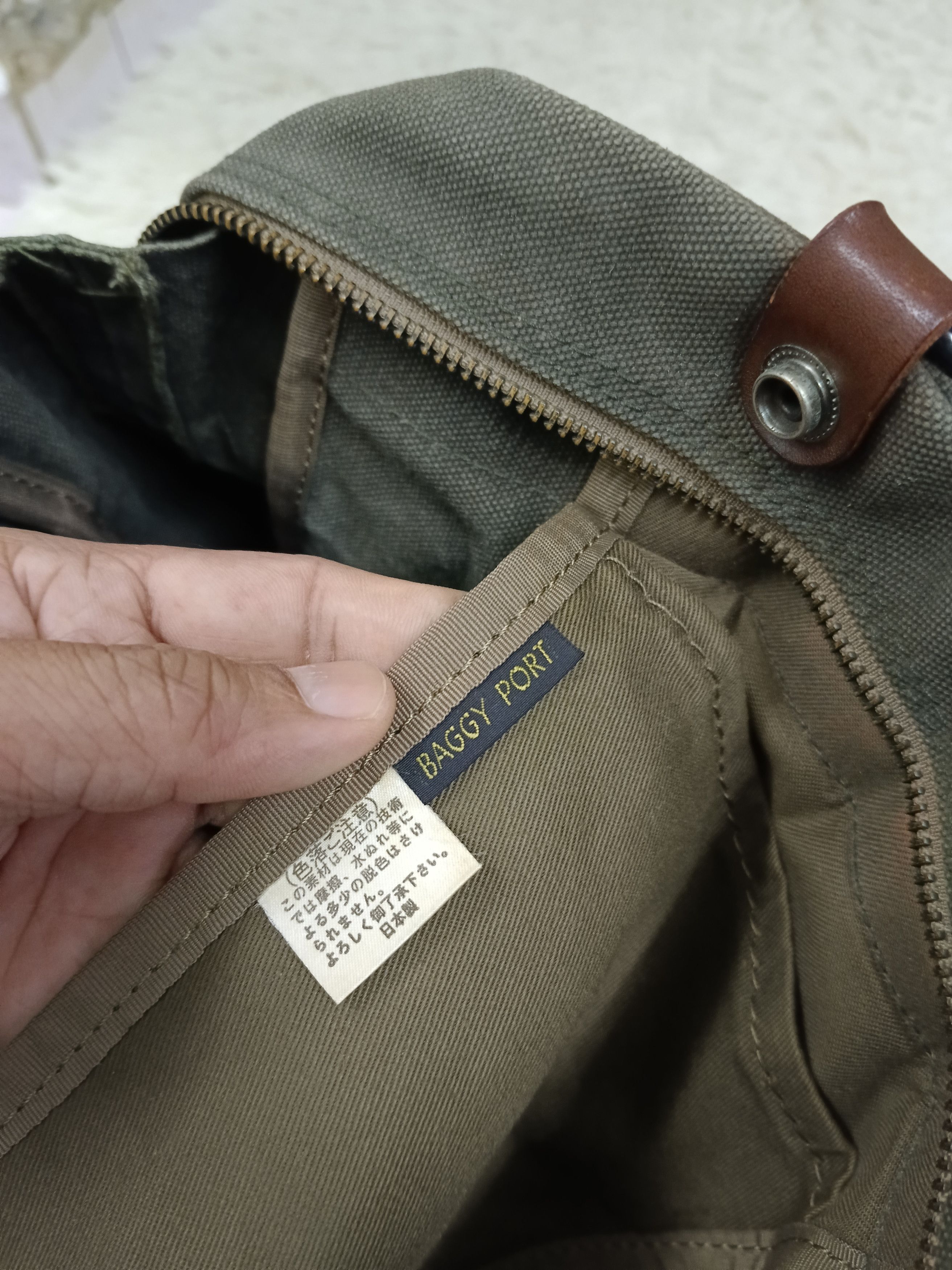 Japanese Brand BAGGY POP CANVAS BAGPACK Size ONE SIZE - 10 Thumbnail