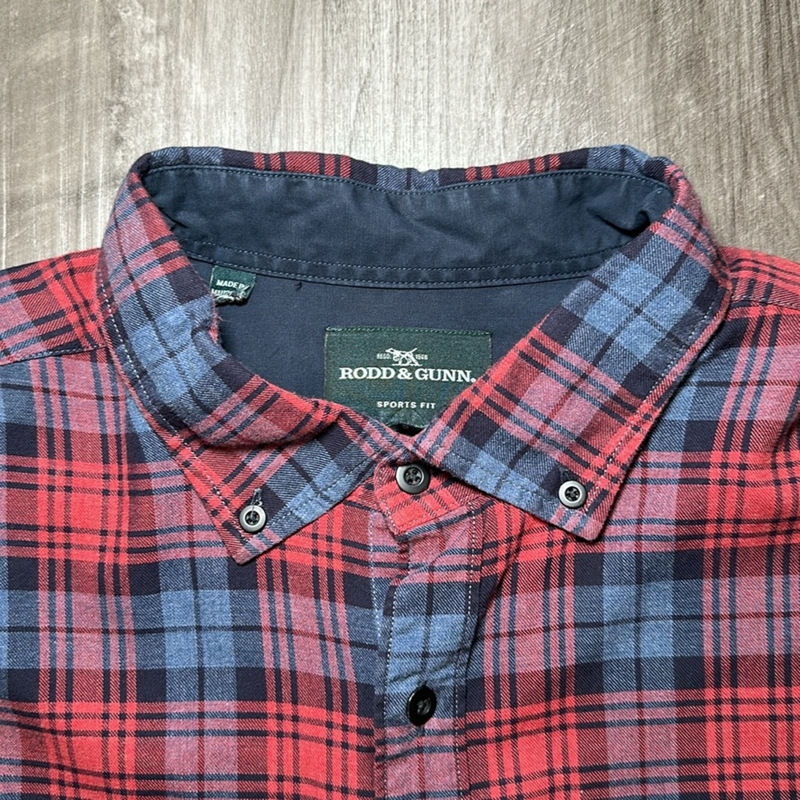 Rodd & Gunn Rodd & Gunn Sports Fit Long Sleeve Button Down - 2XL Size US XXL / EU 58 / 5 - 5 Thumbnail