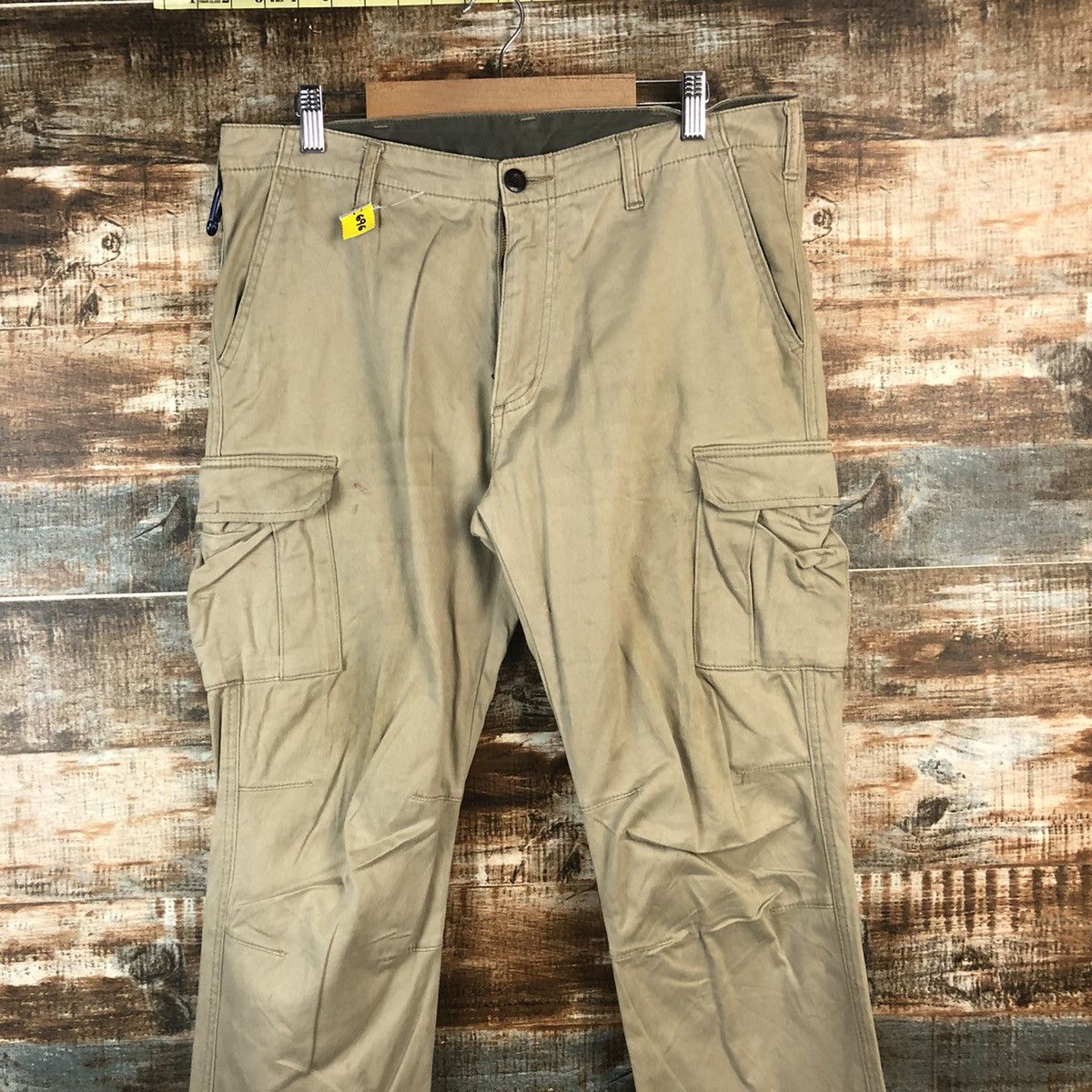 Other DL Japanese Brand Brown Cargo Multipocket Pants #C696 Size US 32 / EU 48 - 2 Thumbnail