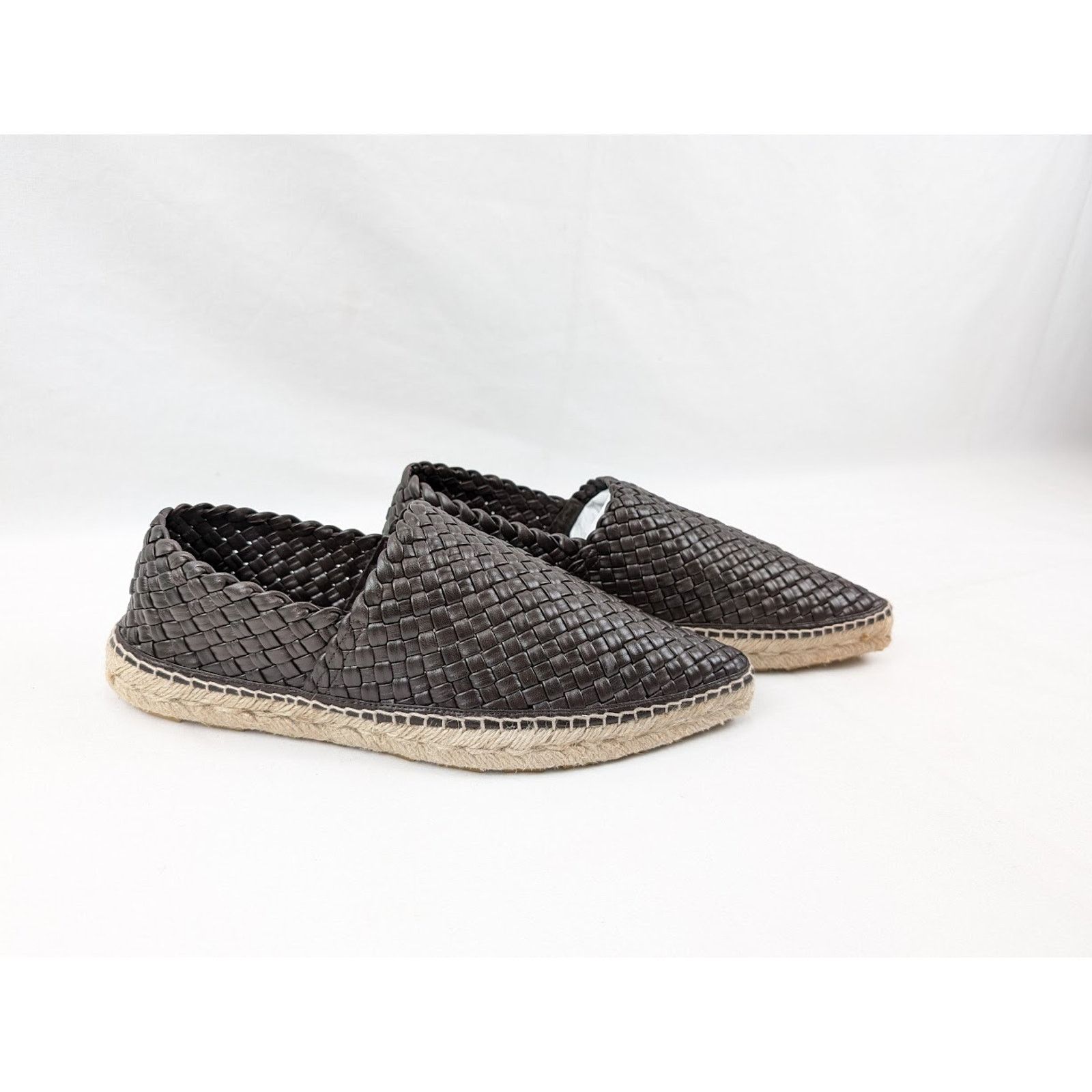 Bottega Veneta o1rshd1 Espadrilles Leather Tubular Nappa in Fondant Size US 9 / EU 42 - 11 Thumbnail