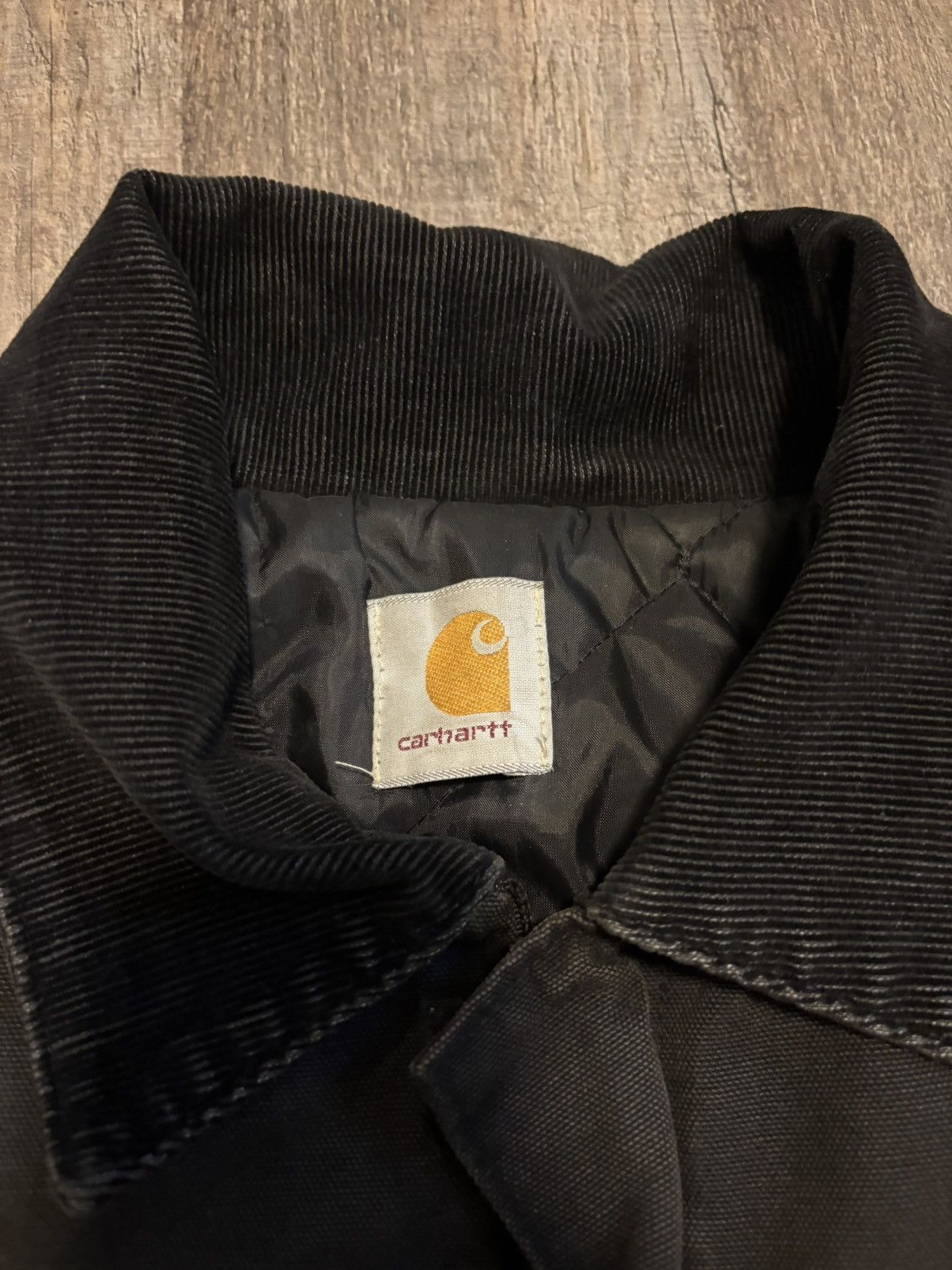Carhartt Distressed Carhartt Detroit Jacket Corduroy Collar Faded Size US L / EU 52-54 / 3 - 5 Thumbnail