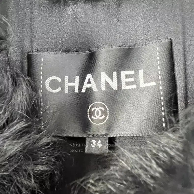 Chanel Chanel Black White Wool Vest with Pockets. Size US XS / EU 42 / 0 - 4 Thumbnail