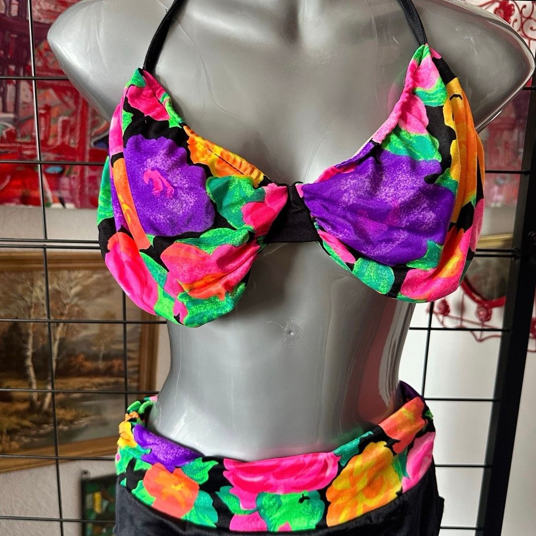 Other sea fair multicolored black bikini set Size XL / US 12-14 / IT 48-50 - 2 Thumbnail