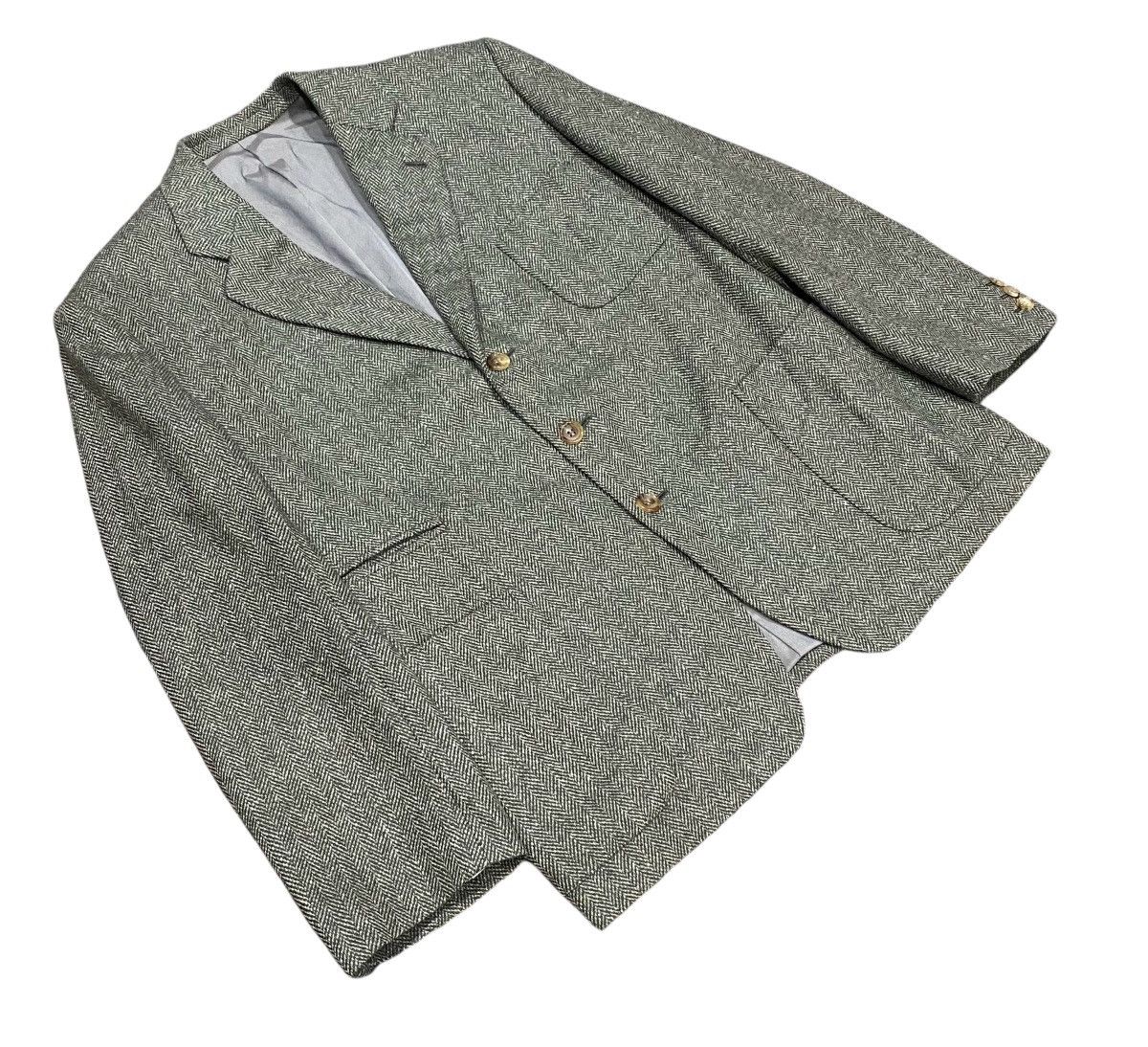 Designer × Ermenegildo Zegna Vintage ERMENEGILDO ZEGNA Cashmeer Blazer Size 42R - 6 Thumbnail