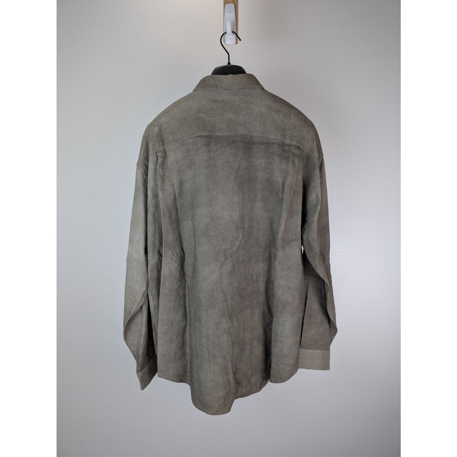 Enfants Riches Deprimes o1rshd1 Artist Button Down Shirt in Neutrals Size US XL / EU 56 / 4 - 10 Thumbnail